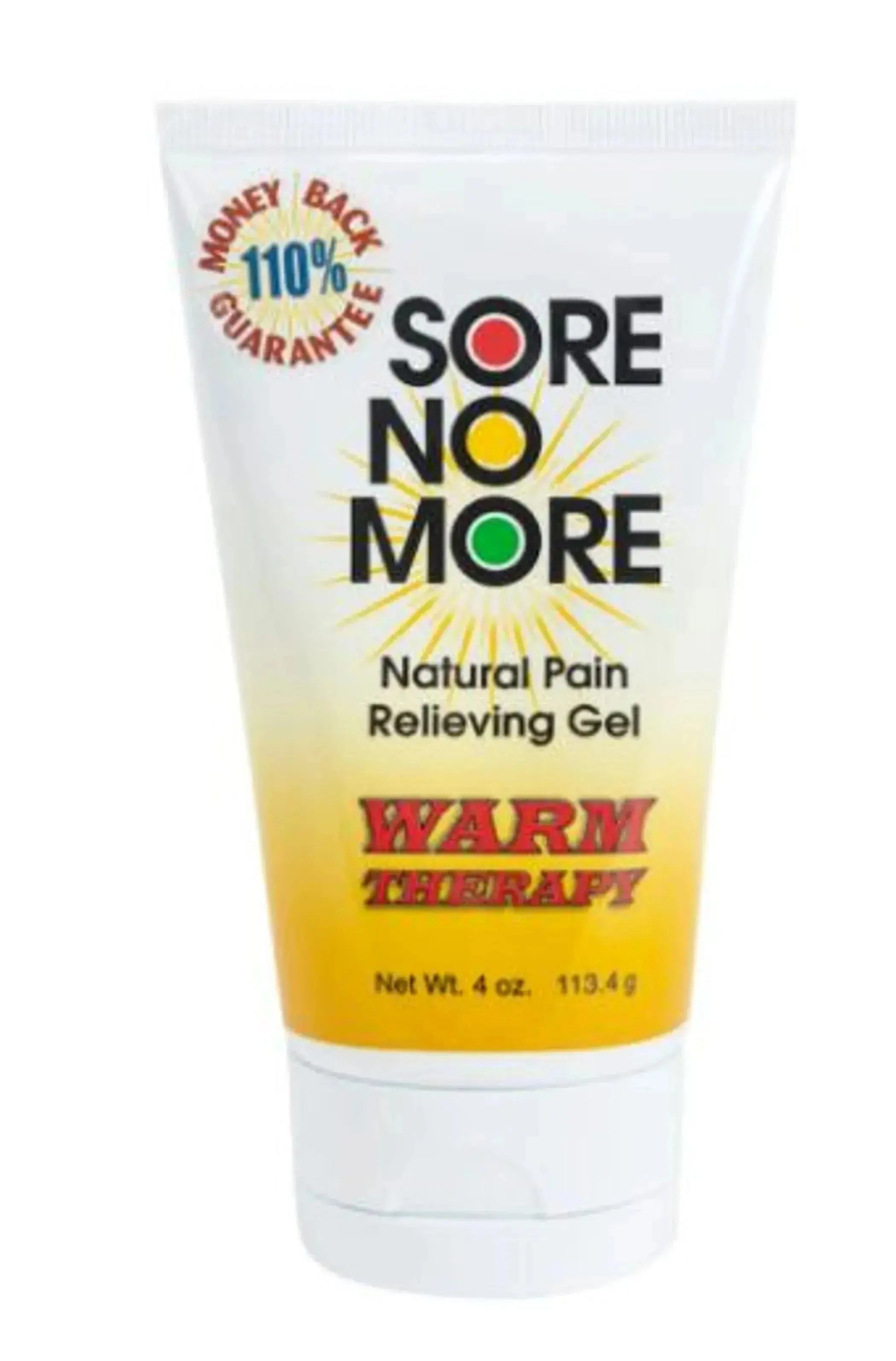Sore No More Warm Pain Relief Roll-On 3 Oz Sombra Wellness Products