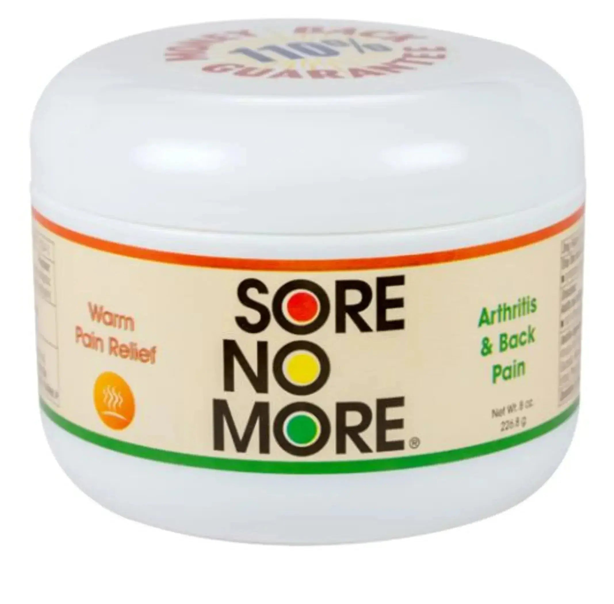 Sore No More Warm Pain Relief Roll-On 3 Oz Sombra Wellness Products
