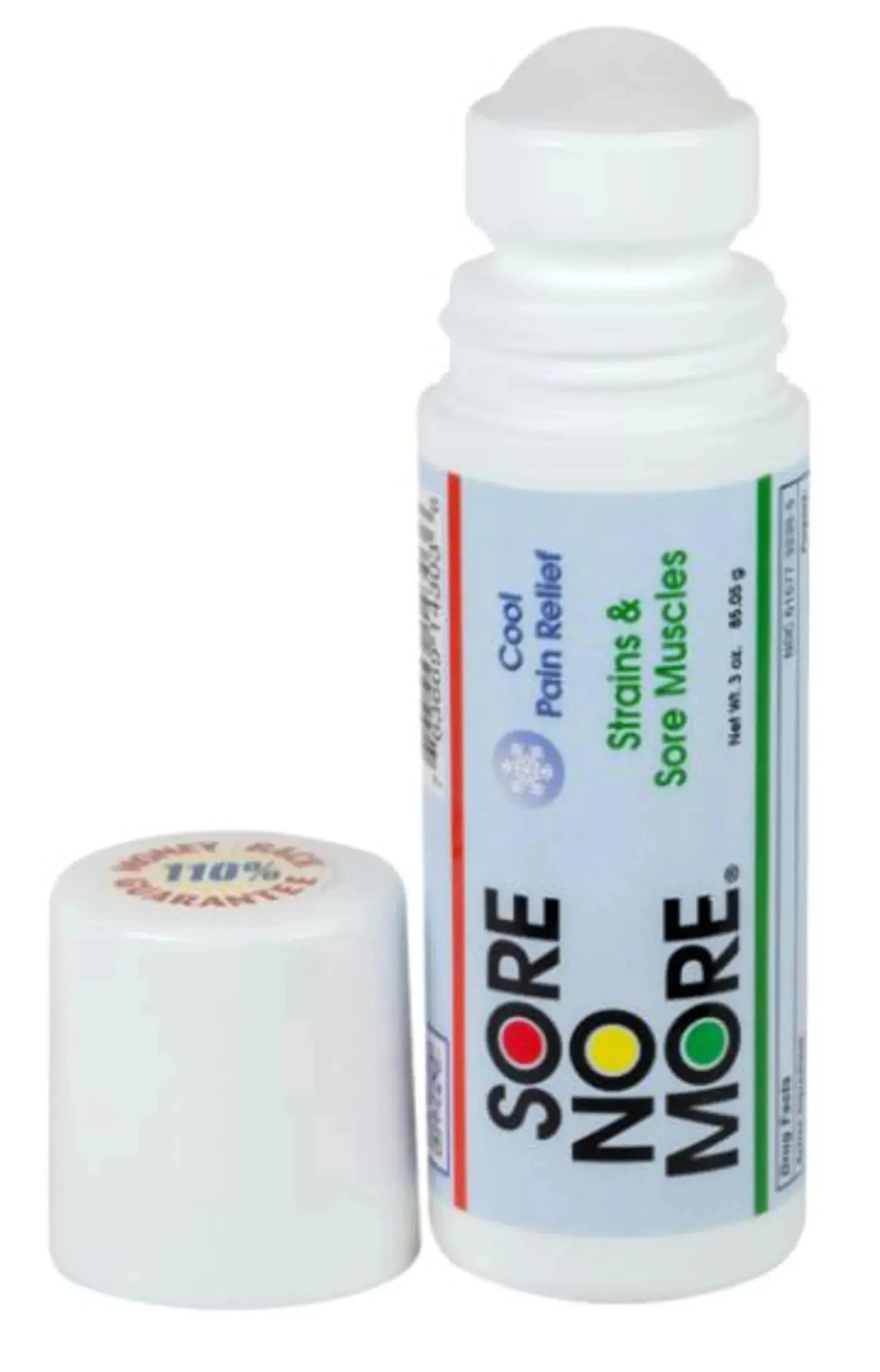 Sore No More Warm Pain Relief Roll-On 3 Oz Sombra Wellness Products