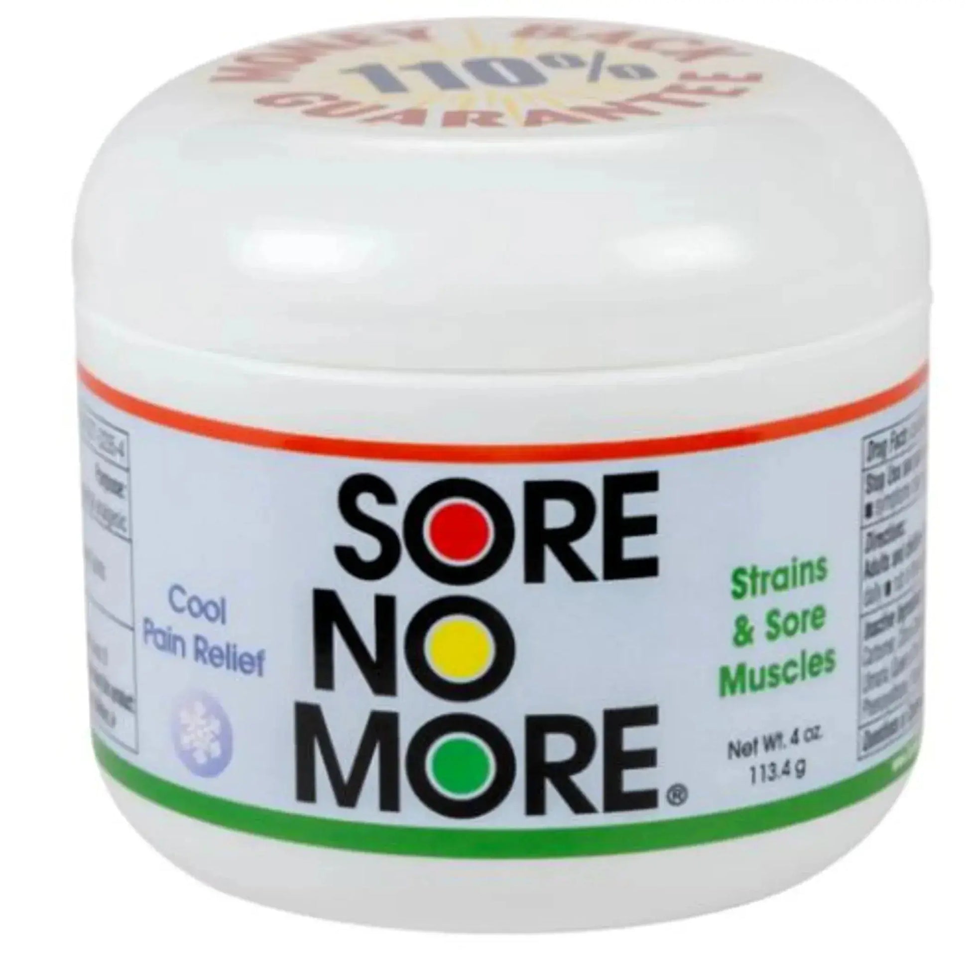 Sore No More Warm Pain Relief Roll-On 3 Oz Sombra Wellness Products