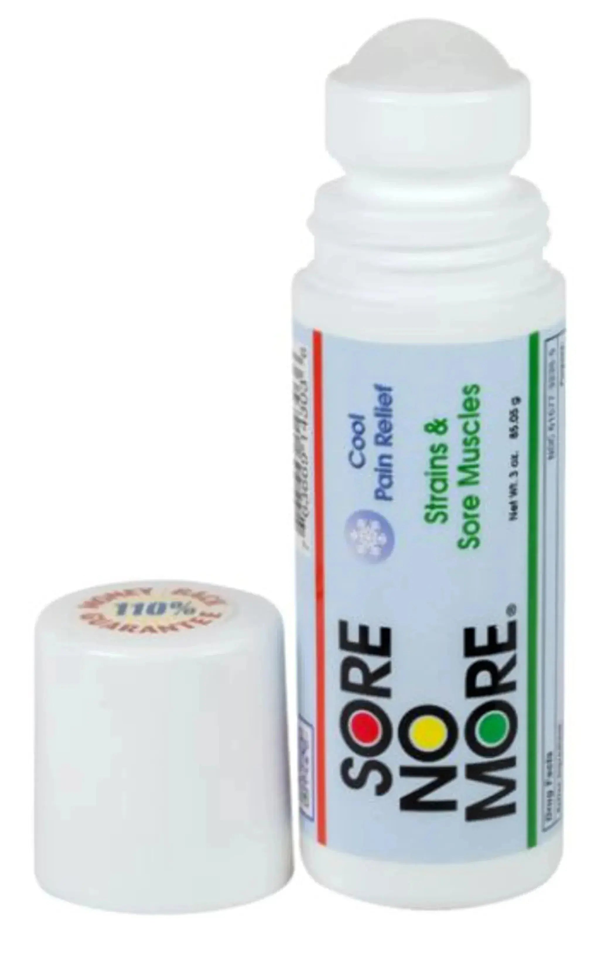 Sore No More Warm Pain Relief Roll-On 3 Oz Sombra Wellness Products