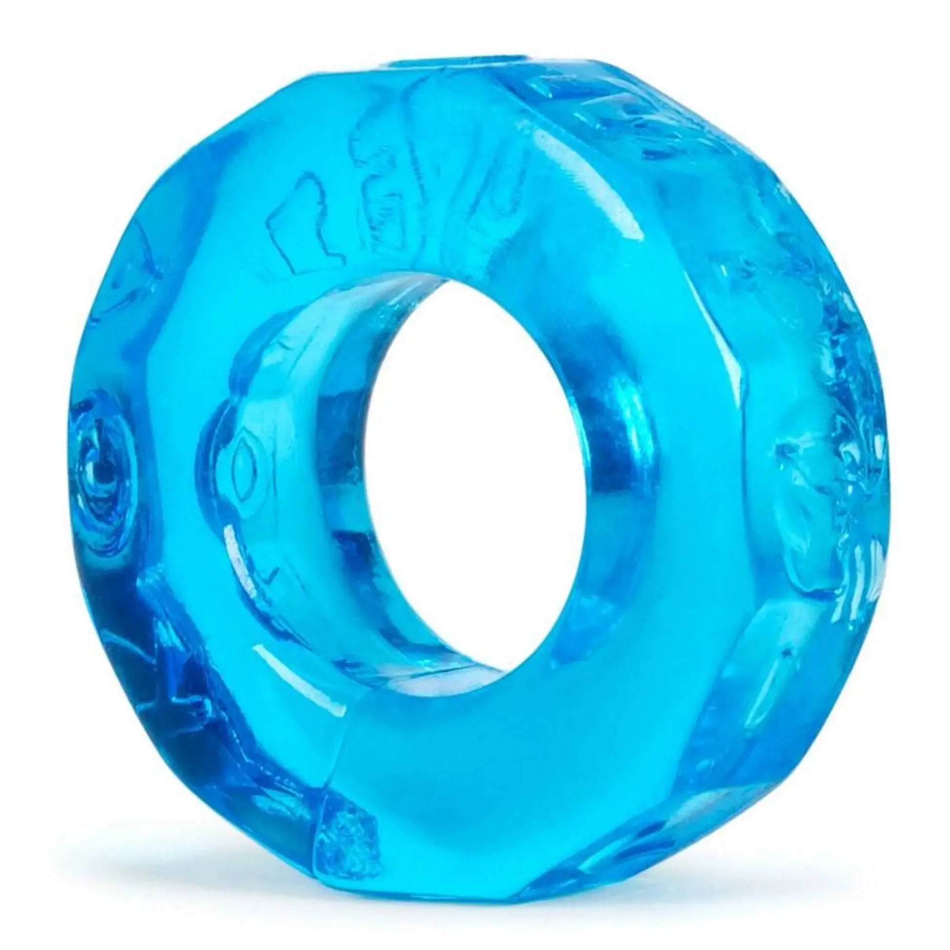 Sprocket Cock Ring Ice Blue OXBALLS
