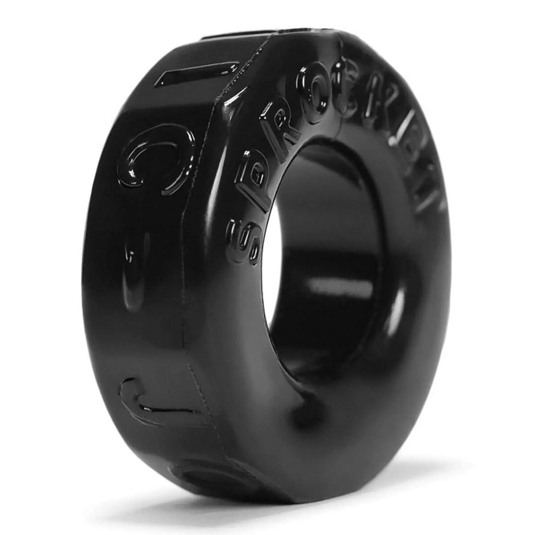 Sprocket Cockring Black (Net) OXBALLS