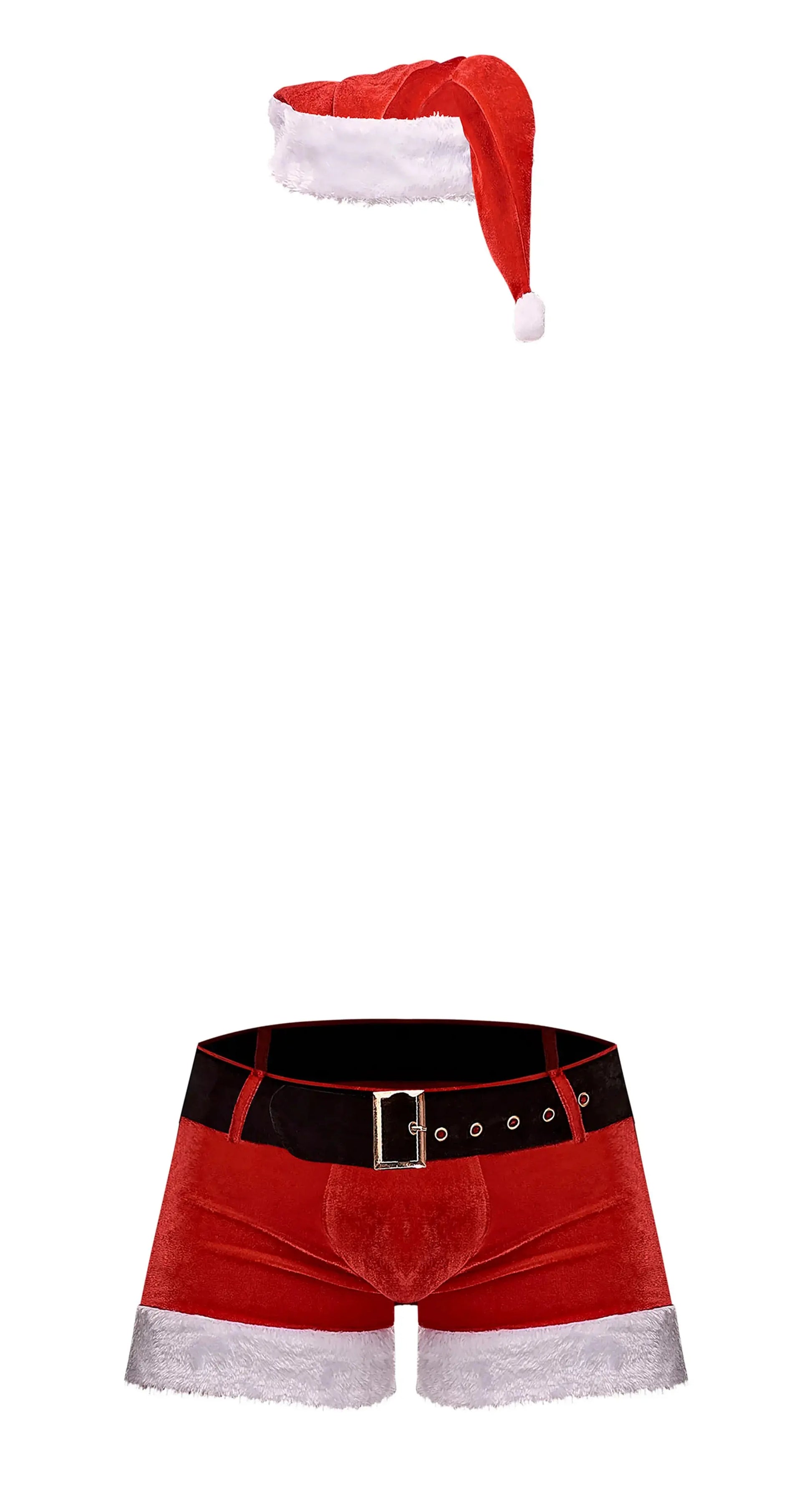 St. Dick Red Shorts Male Power Lingerie
