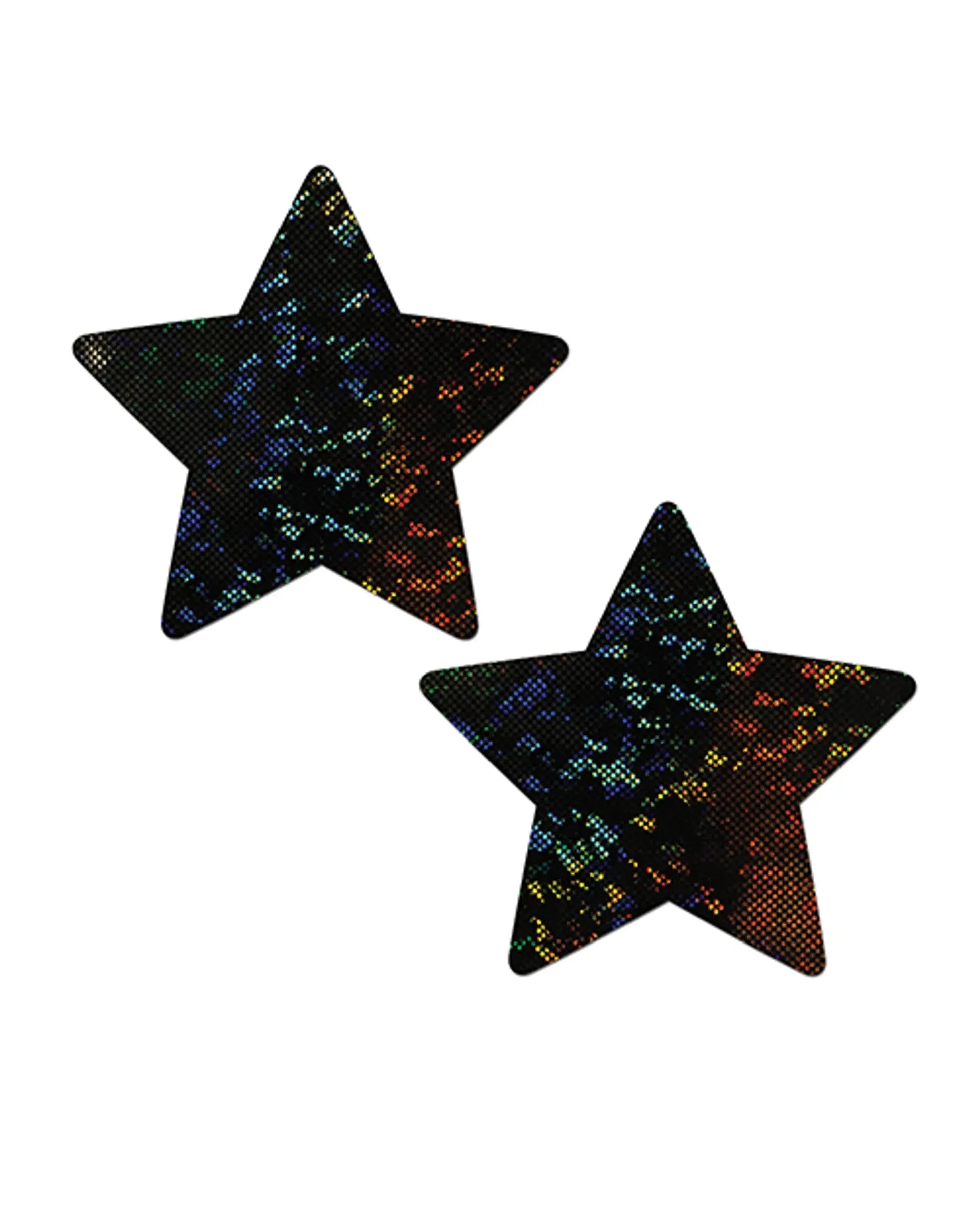 Star Black Disco Ball Fuller Coverage Pastease