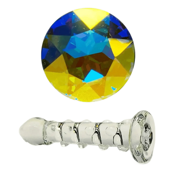 Star Delight Dildo - 7 Colors Available Crystal Delights