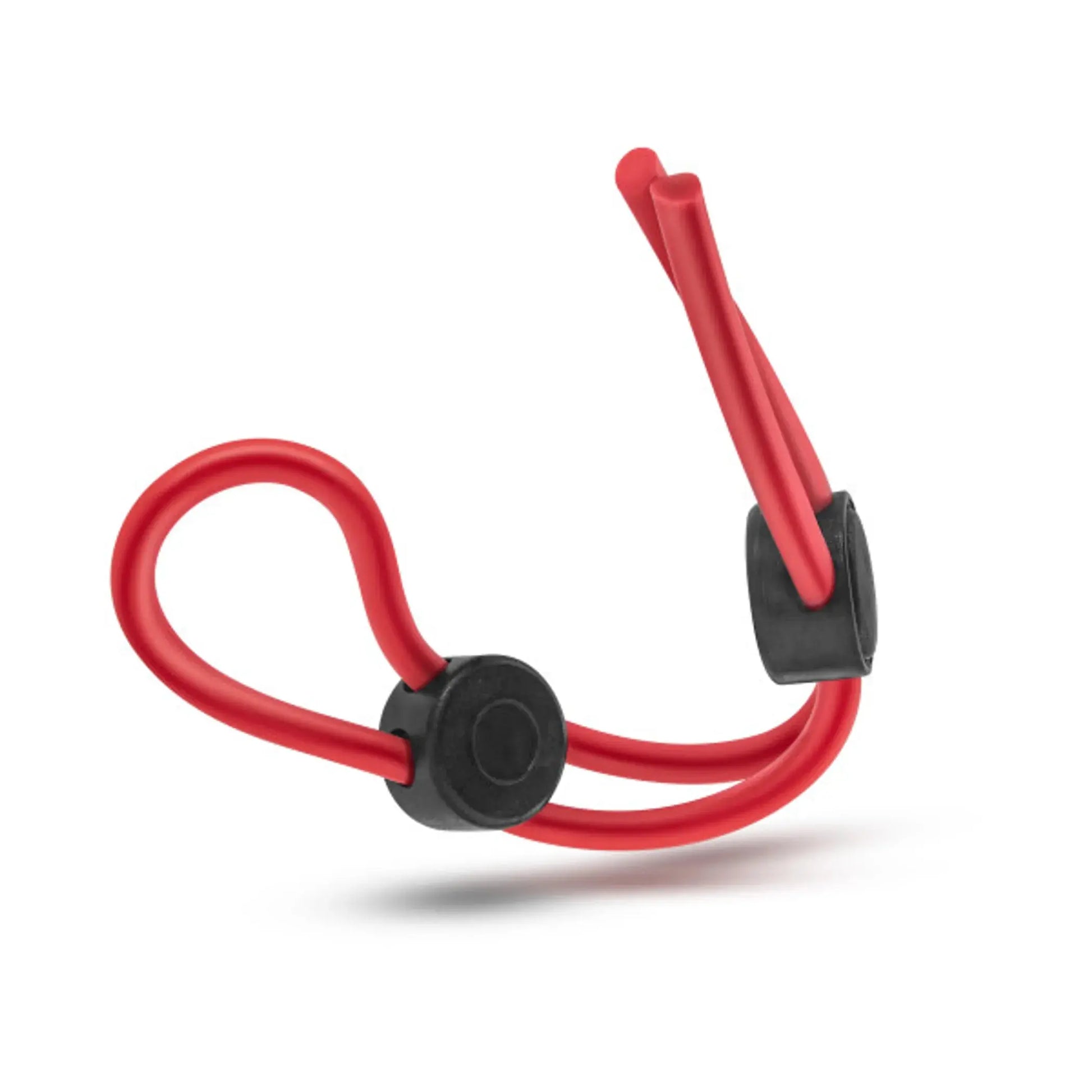 Stay Hard Silicone Double Loop Ring Red Blush Novelties