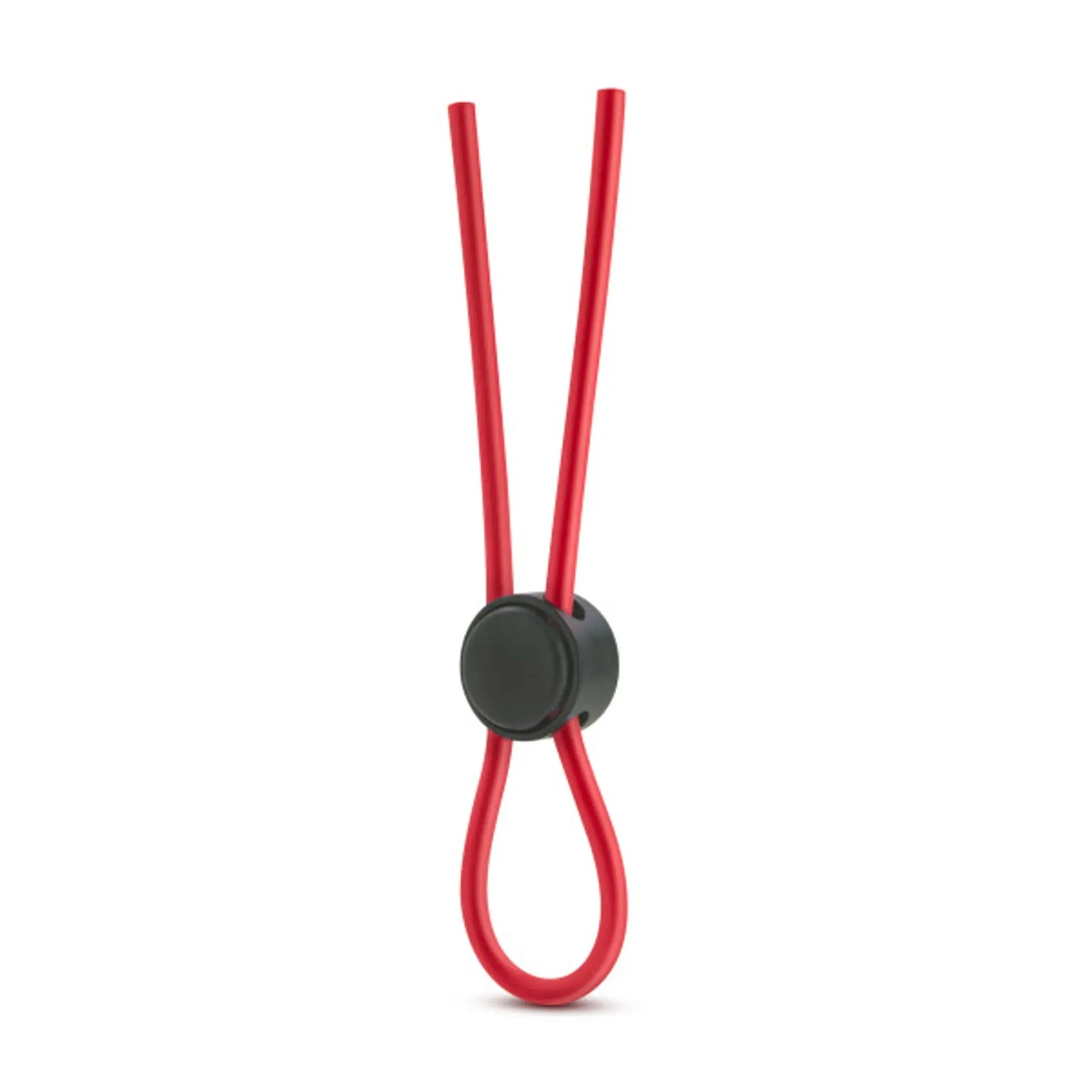 Stay Hard Silicone Loop Cock Ring Red Blush Novelties