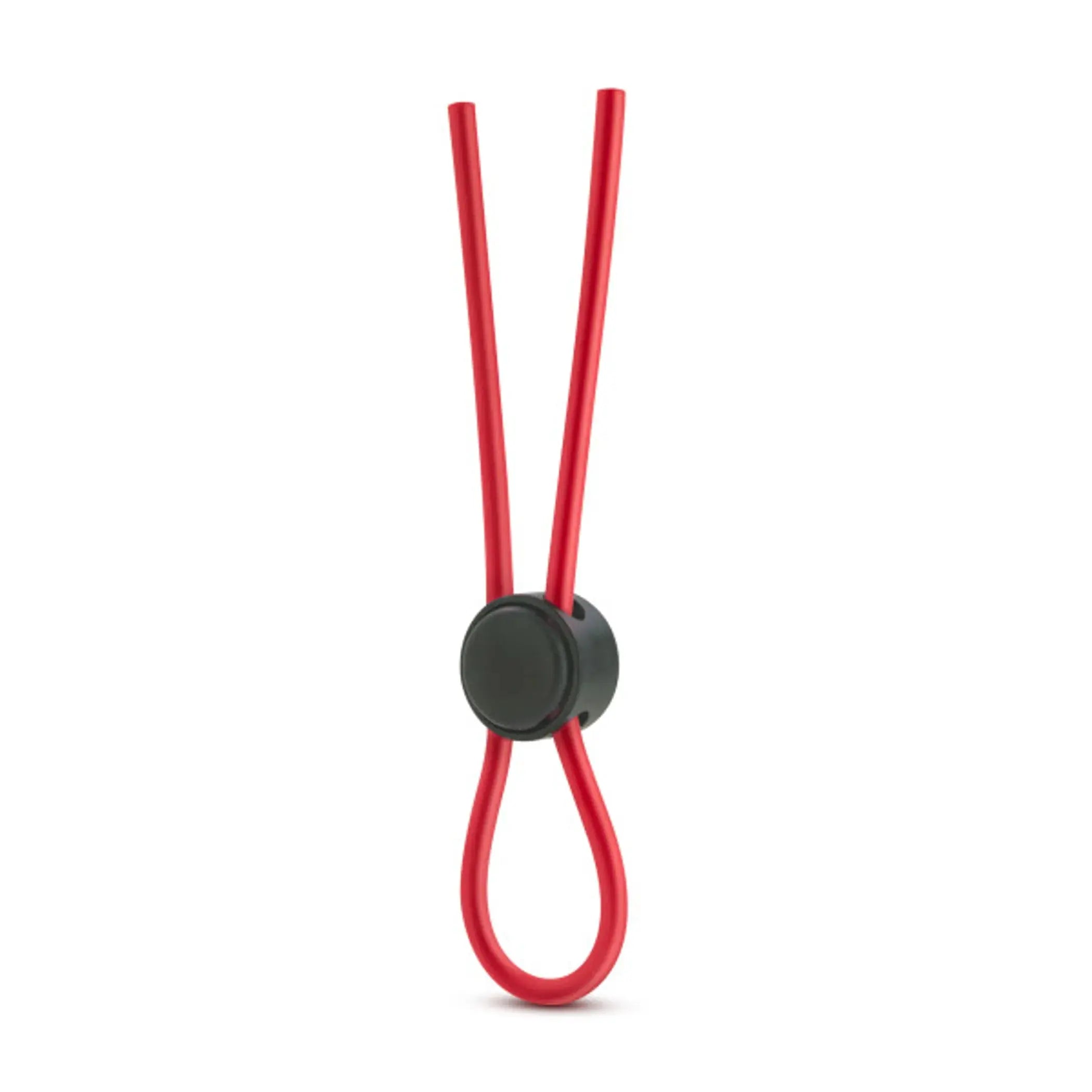 Stay Hard Silicone Loop Cock Ring Red Blush Novelties