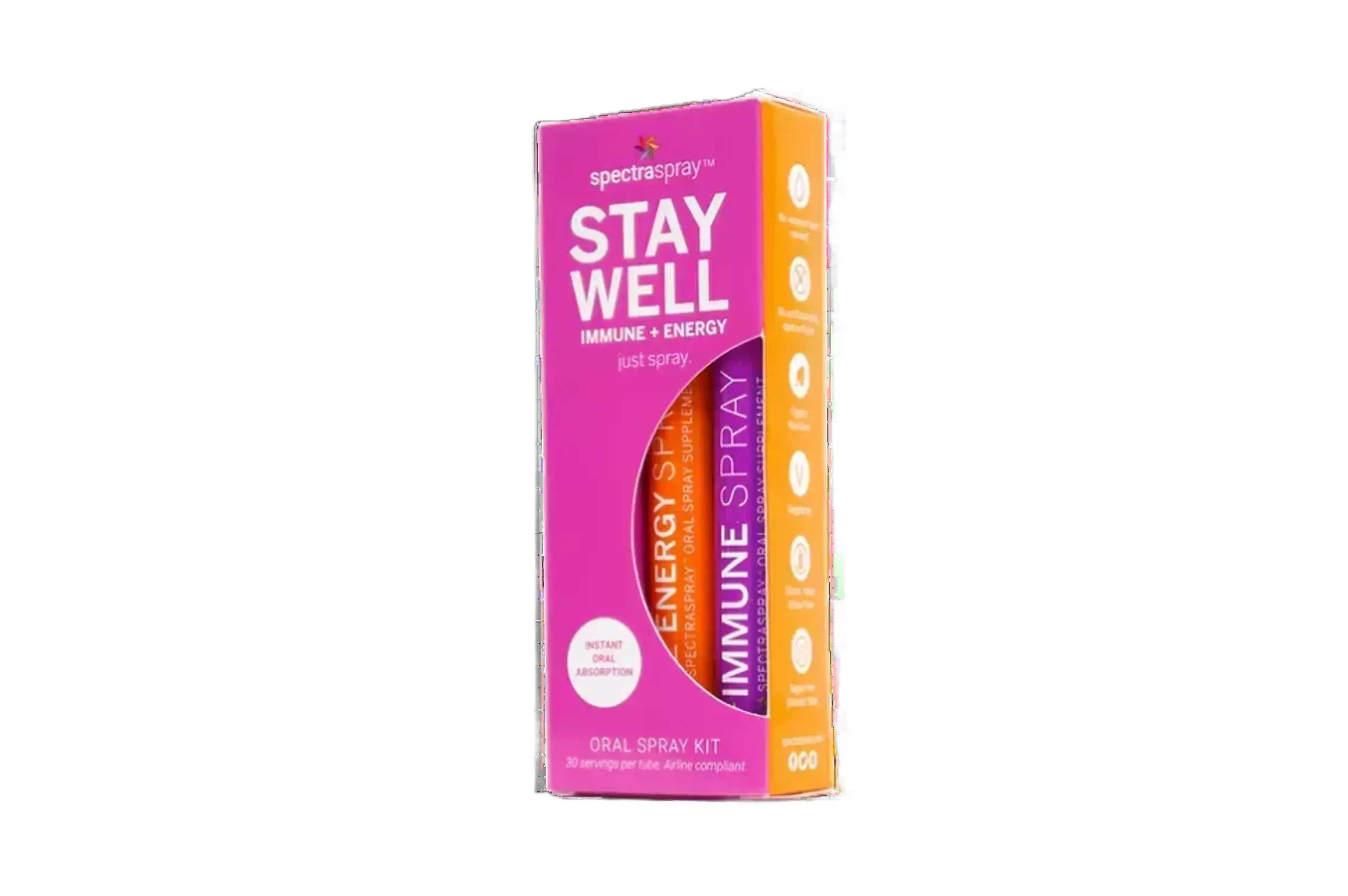 Stay Well Oral Spray Supplement Kit by SpectraSpray SpectraSpray Global