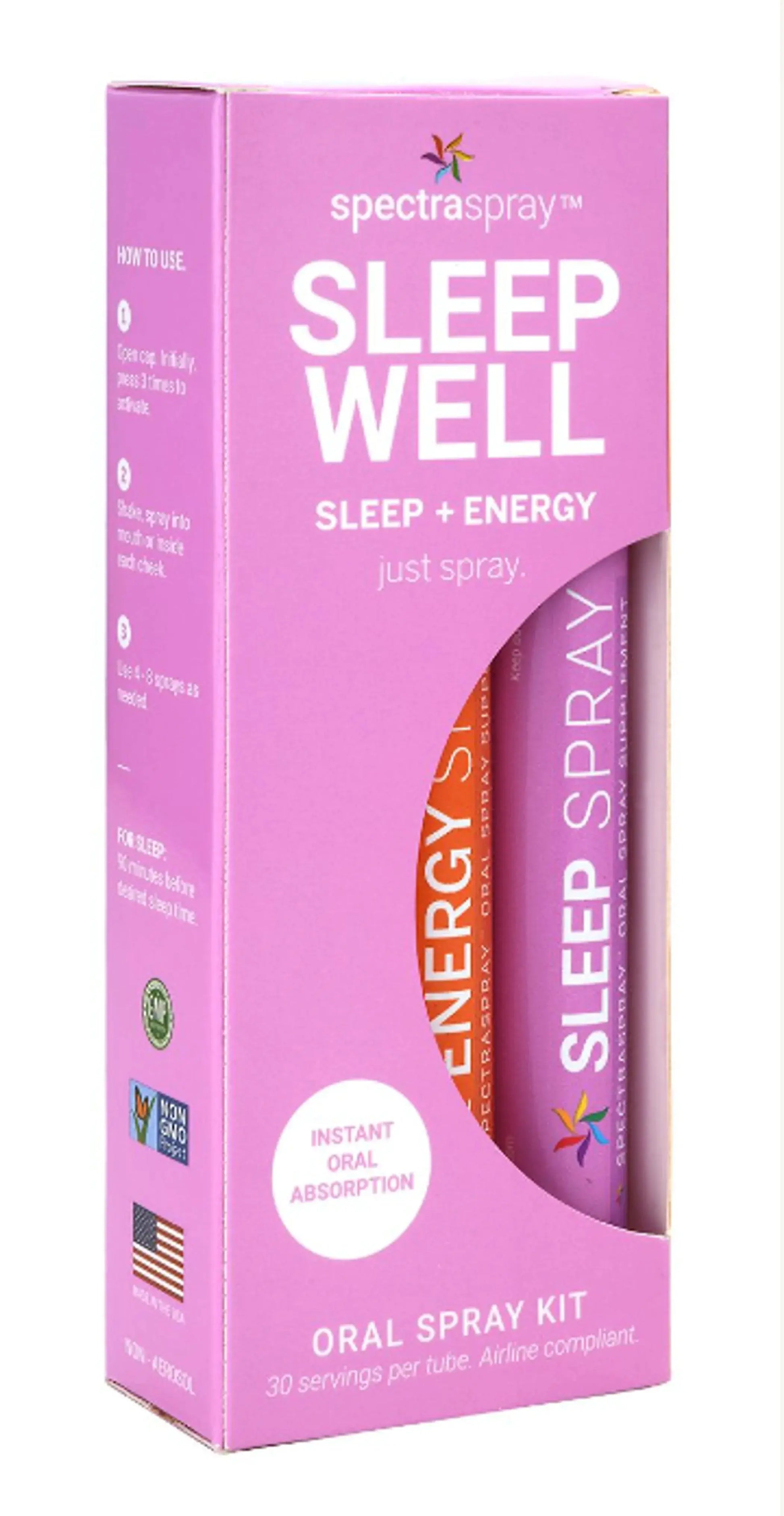 Stay Well Oral Spray Supplement Kit by SpectraSpray SpectraSpray Global