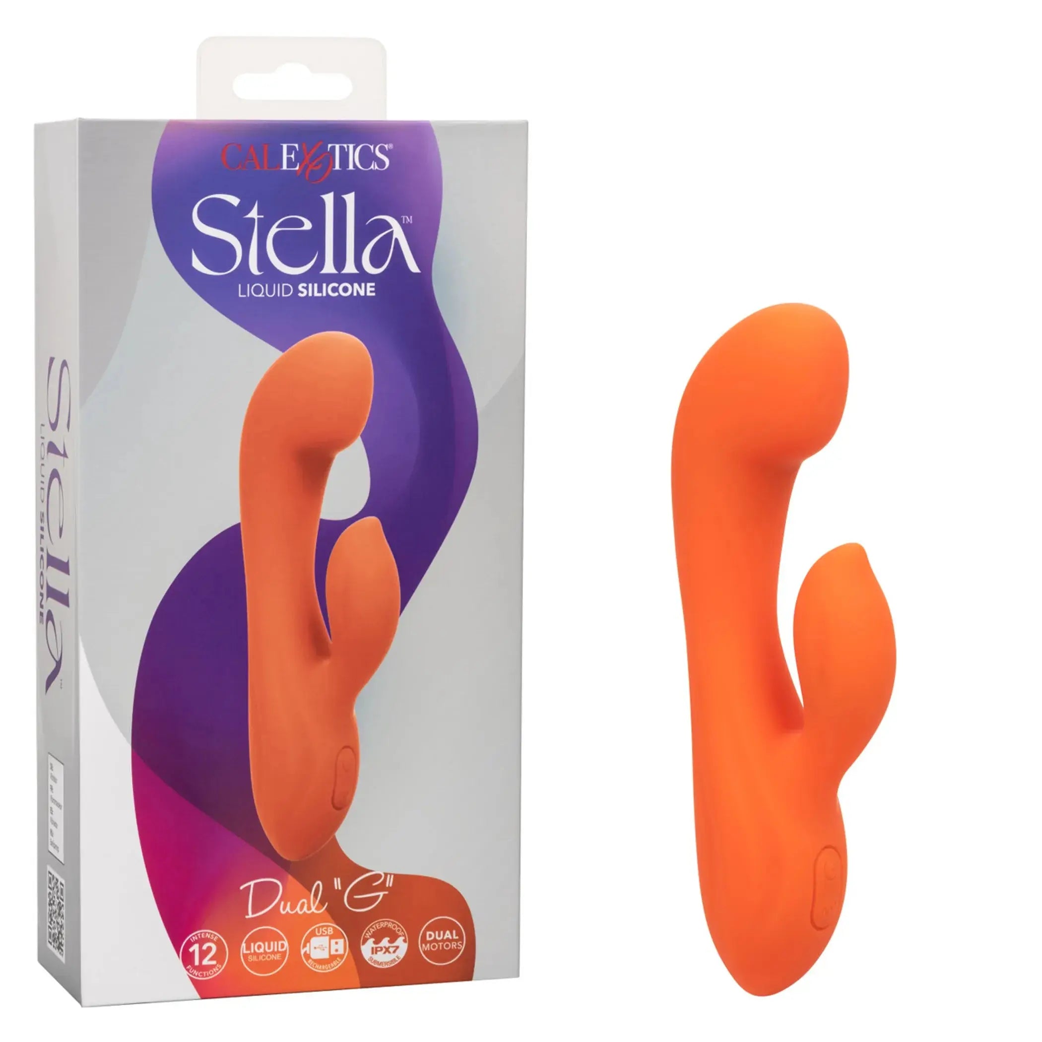 Stella Liquid Silicone Dual G Vibrator California Exotic Novelties