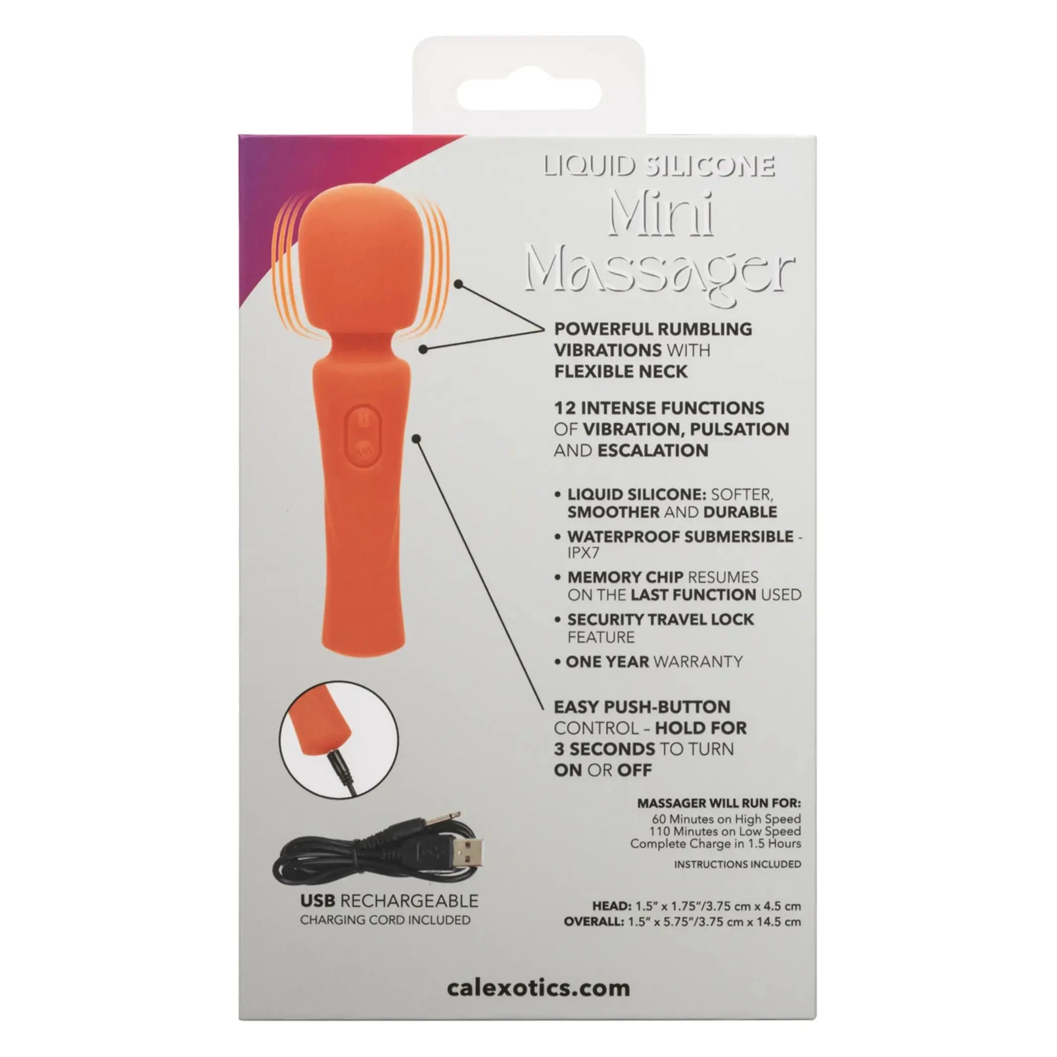 Stella Liquid Silicone Mini Massager California Exotic Novelties