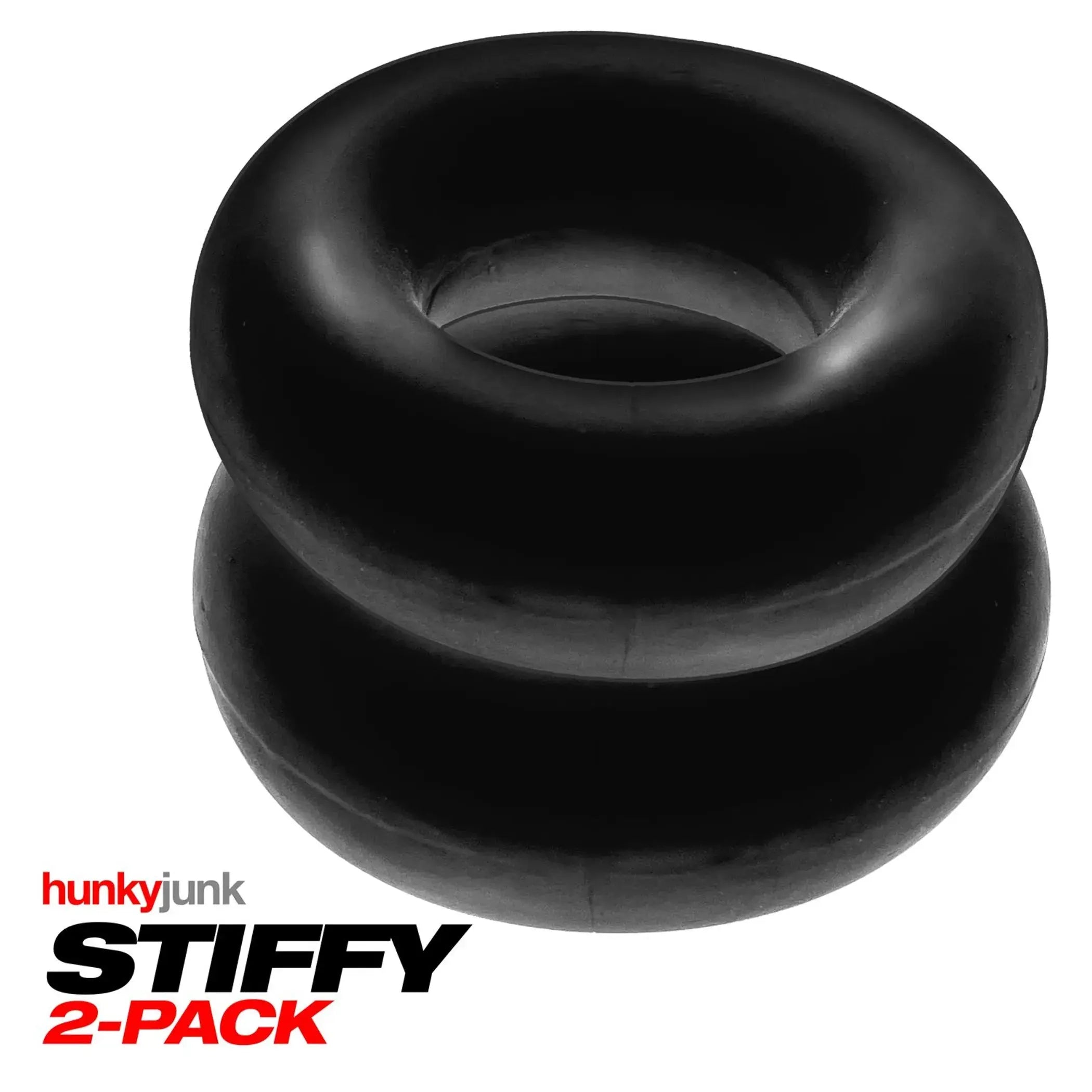 Stiffy 2-Pack C-Rings Tar Ice OXBALLS