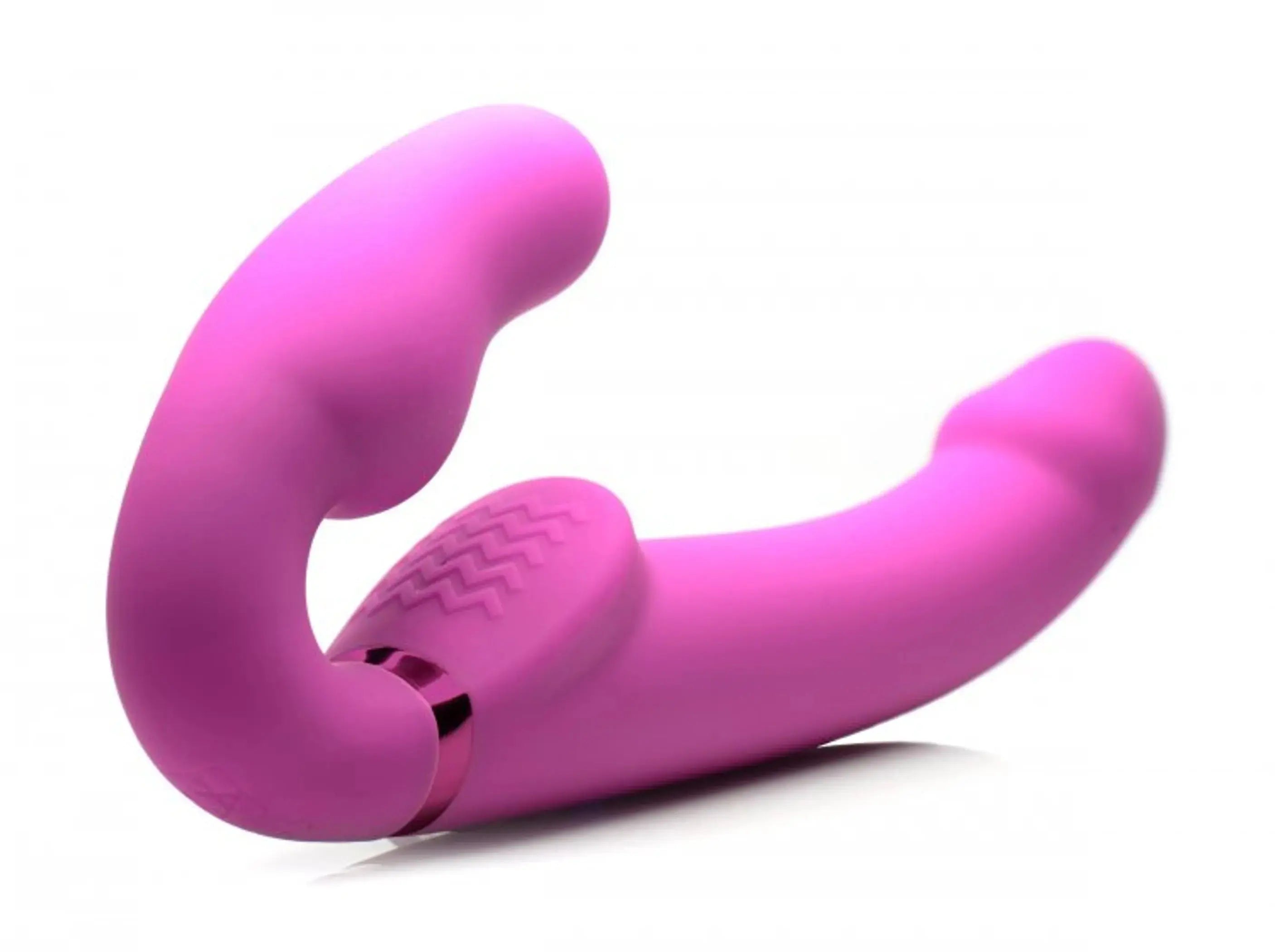 Strap U Evoke Ergo-Fit Inflatable Vibrating Strapless Strap-On XR Brands