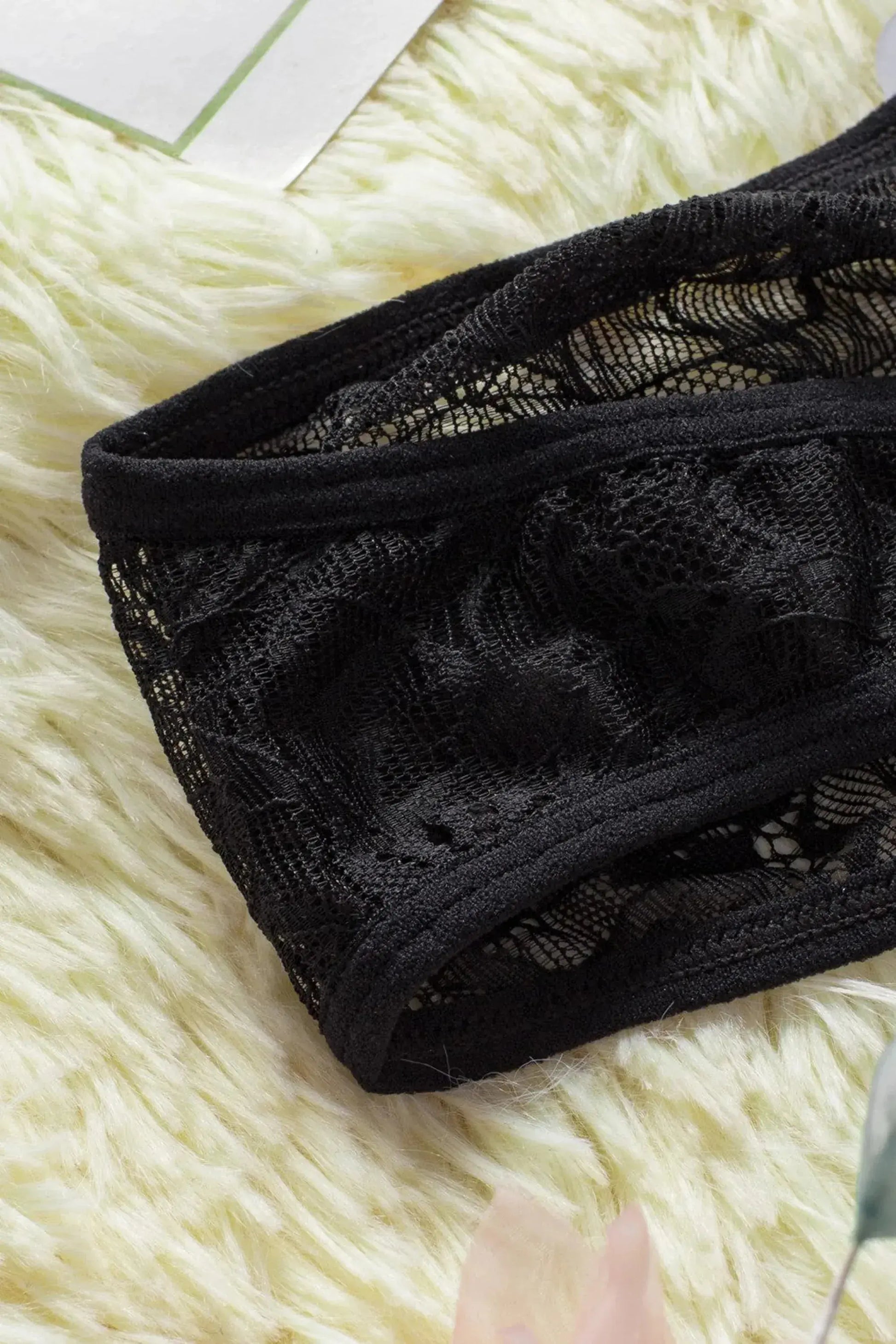 Strappy Lace Thong La Belle Fantastique