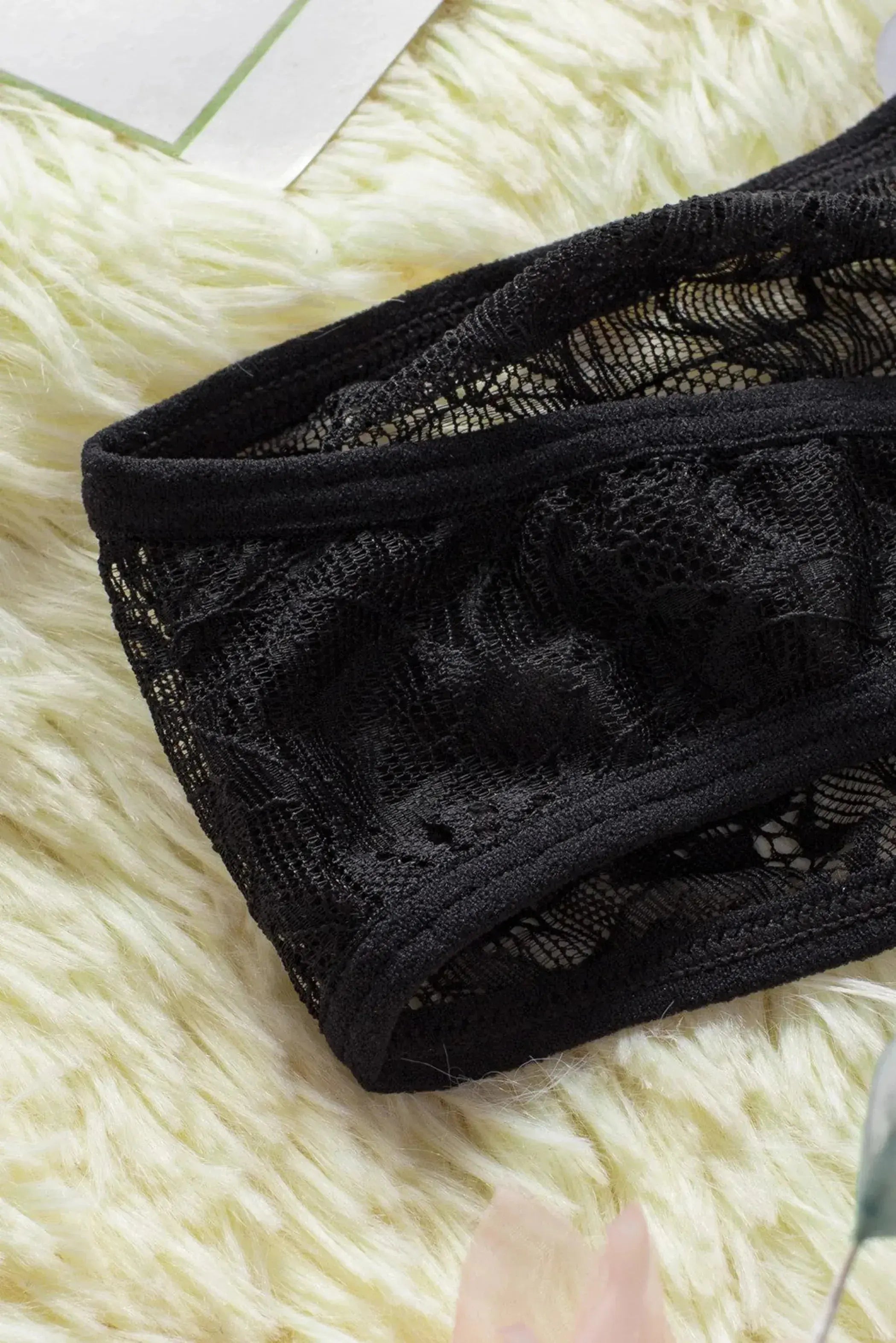 Strappy Lace Thong La Belle Fantastique