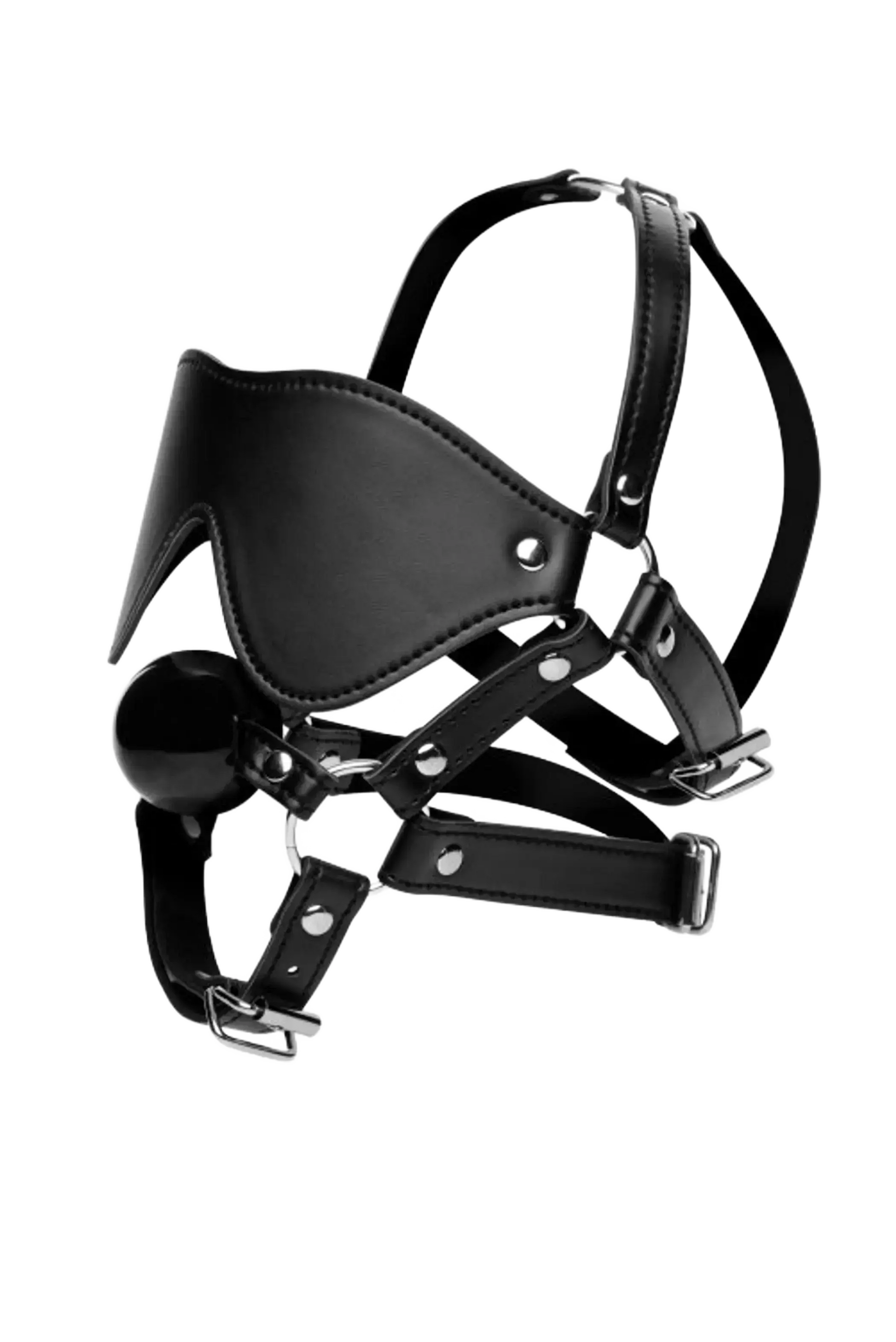 STRICT EYE MASK HARNESS W/ BALL GAG XR Brands