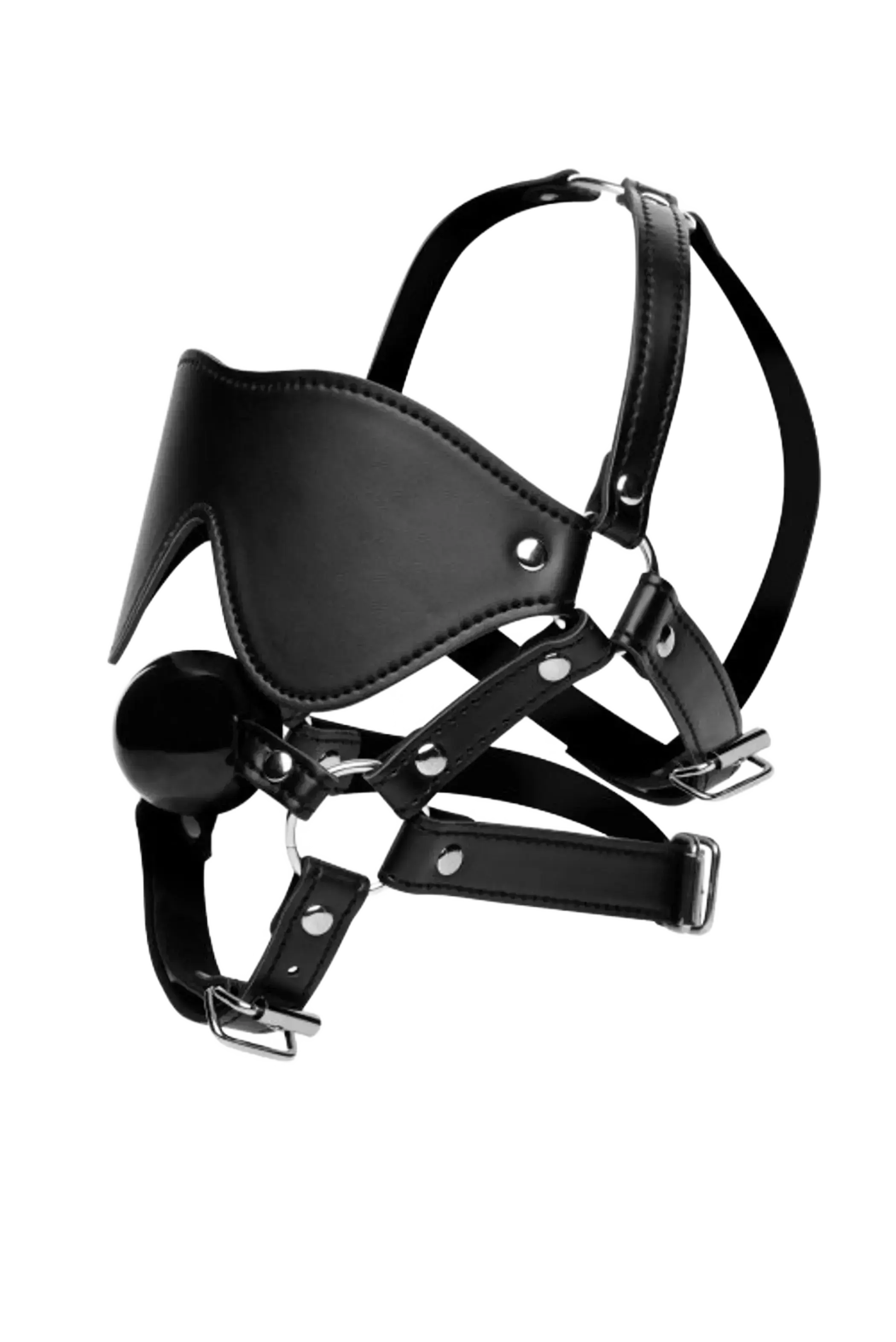 STRICT EYE MASK HARNESS W/ BALL GAG XR Brands