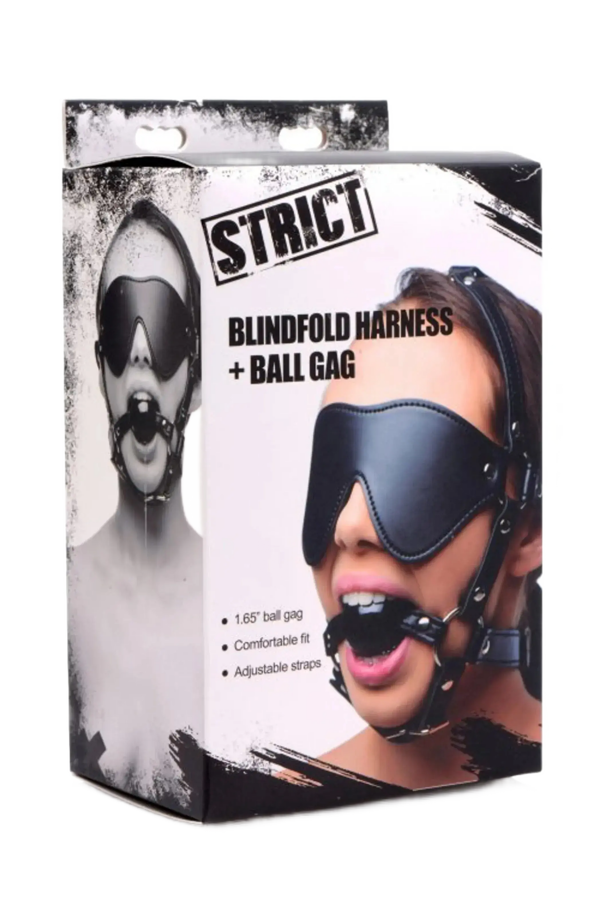 STRICT EYE MASK HARNESS W/ BALL GAG XR Brands