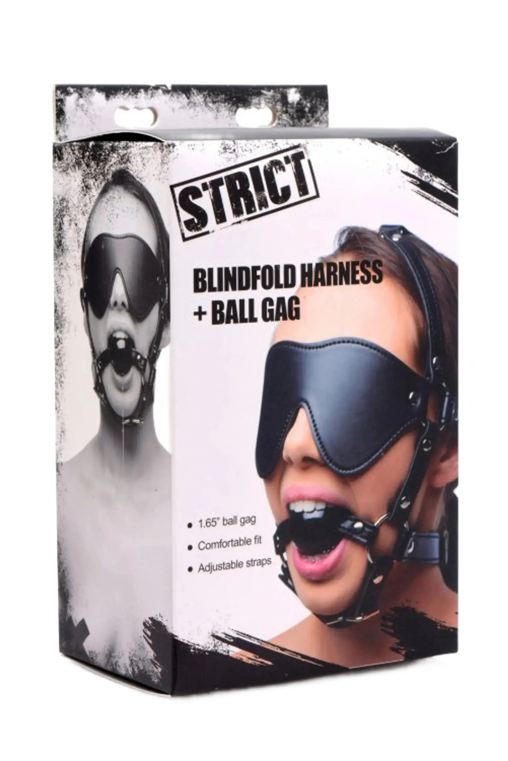 STRICT EYE MASK HARNESS W/ BALL GAG XR Brands