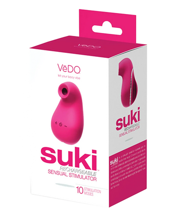 VEDO SUKI RECHARGEABLE SONIC VIBE FOXY PINK Vedo