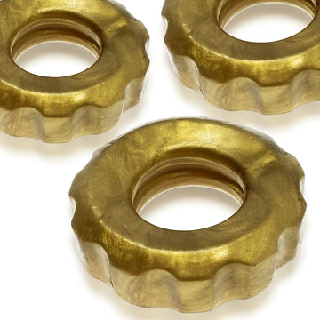 Super Huj 3-Pack Bronze Cock Rings OXBALLS