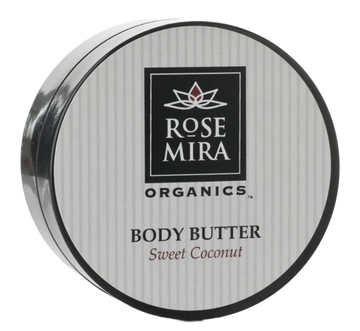 Sweet Coconut Body Butter - 1.7oz Rosemira Organics