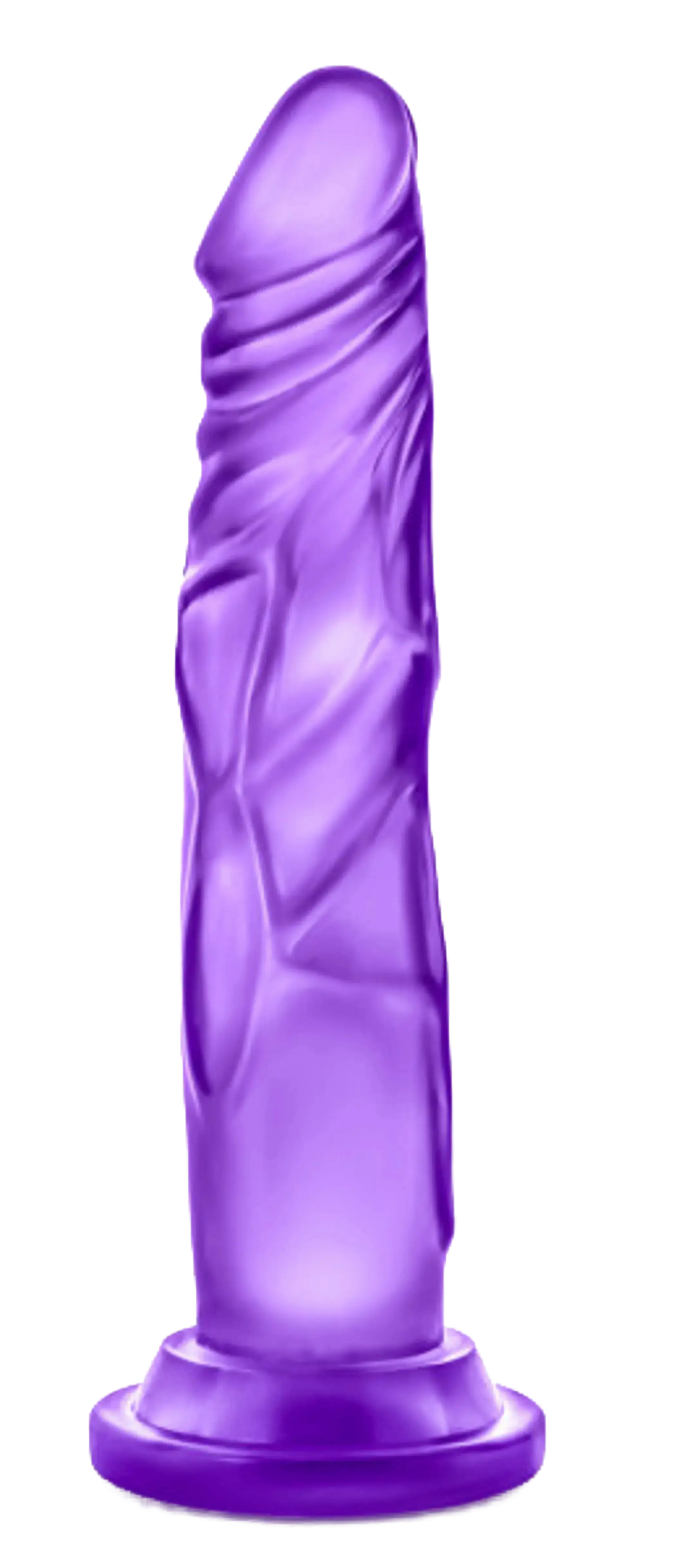 B YOURS SWEET N HARD 5 PURPLE DILDO " Blush Novelties