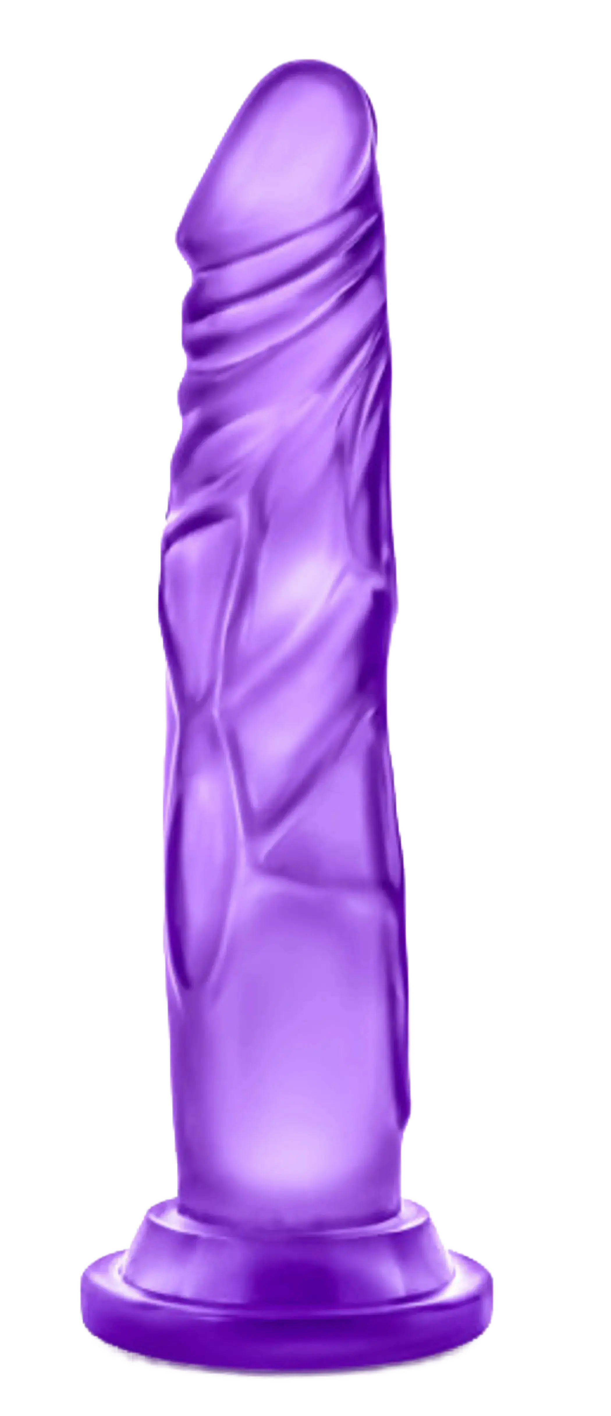 B YOURS SWEET N HARD 5 PURPLE DILDO " Blush Novelties