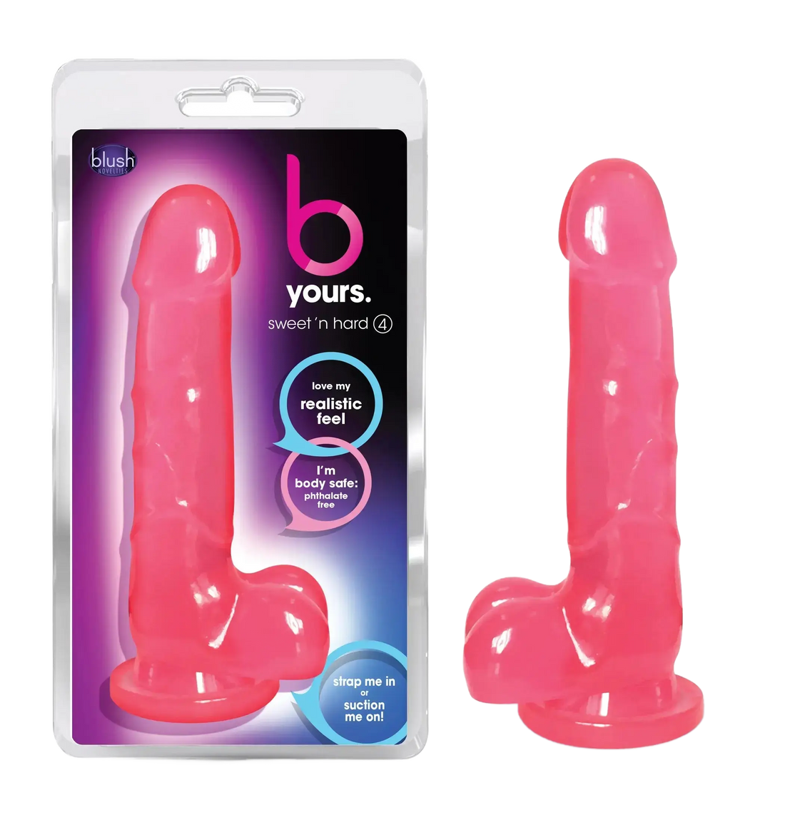 B YOURS SWEET N HARD 4 PINK Blush Novelties