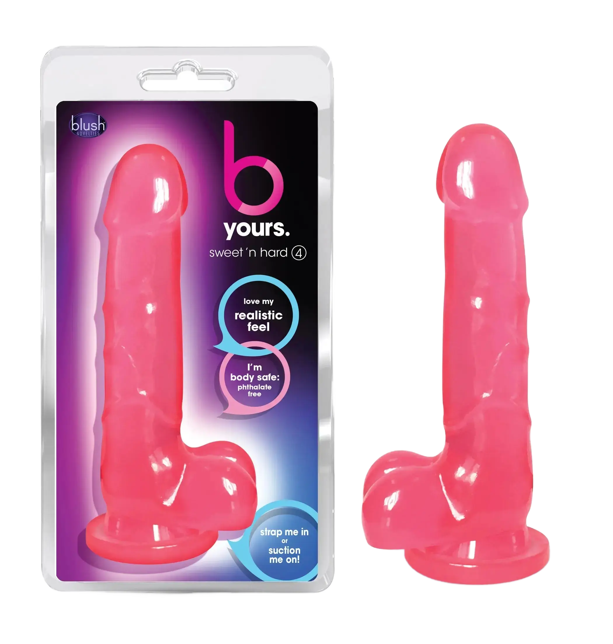 B YOURS SWEET N HARD 4 PINK Blush Novelties