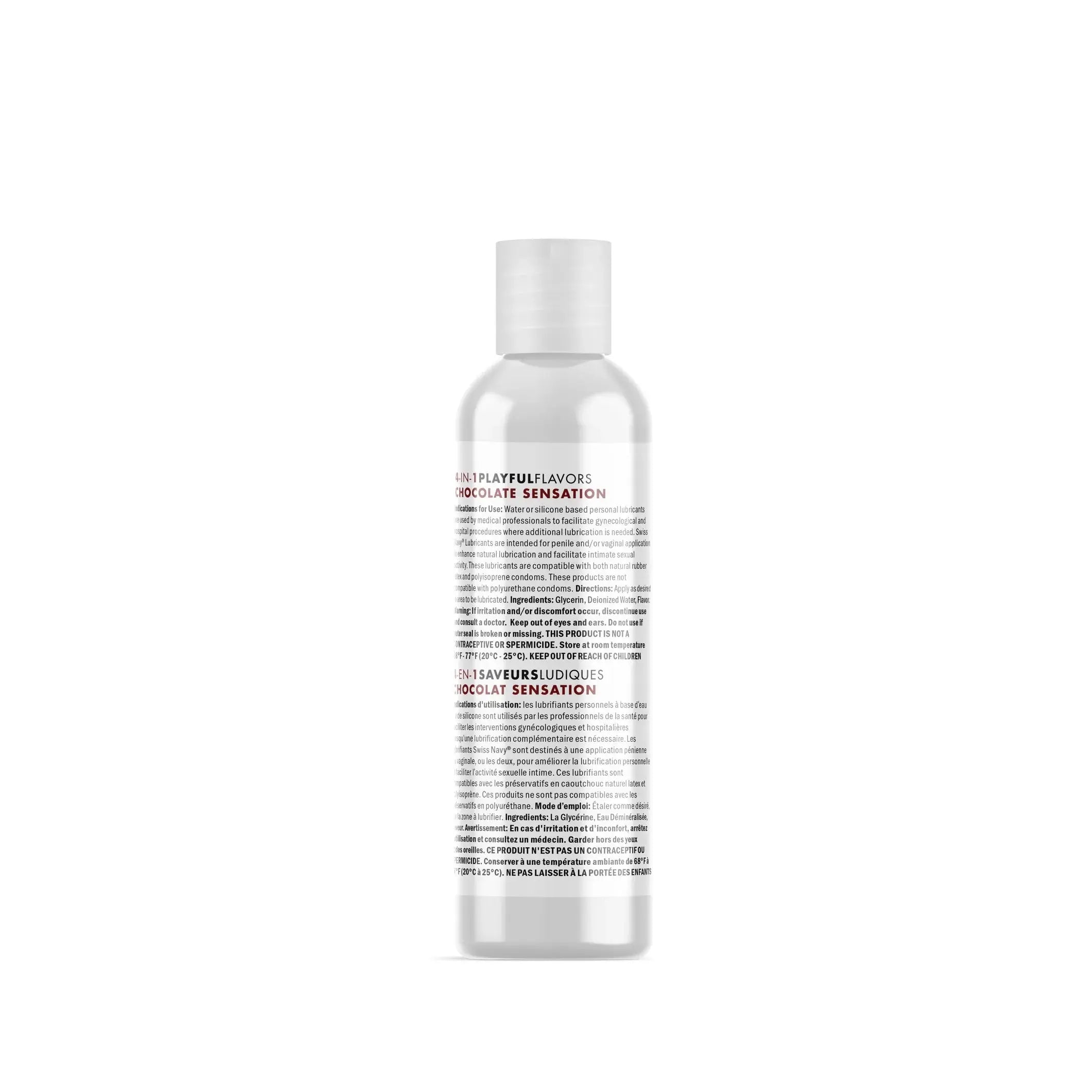Swiss Navy 4-in-1 Playful Flavors Chocolate Sensation 1oz MD Science