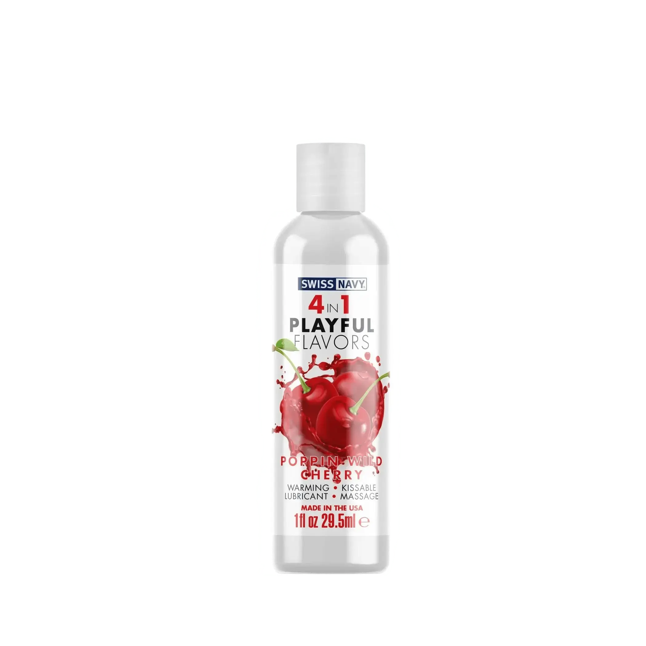 SWISS NAVY 4 IN 1 PLAYFUL FLAVORS POPPIN WILD CHERRY 1OZ MD Science