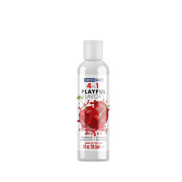 SWISS NAVY 4 IN 1 PLAYFUL FLAVORS POPPIN WILD CHERRY 1OZ MD Science