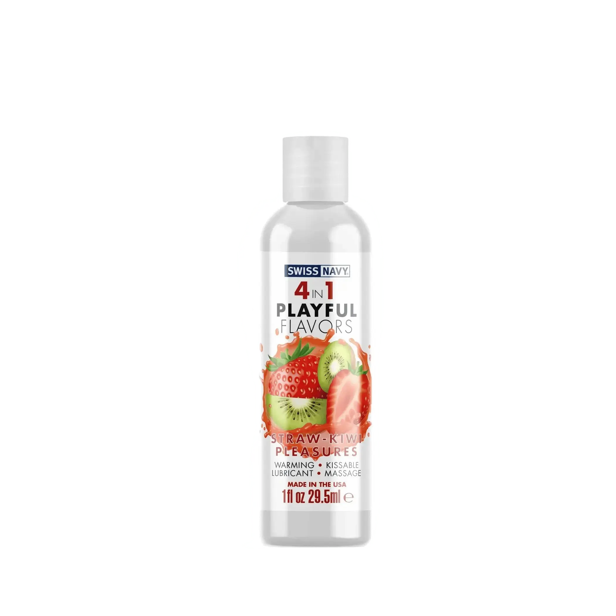SWISS NAVY 4 IN 1 PLAYFUL FLAVORS STRAWBERRY KIWI PLEASURE 1OZ MD Science
