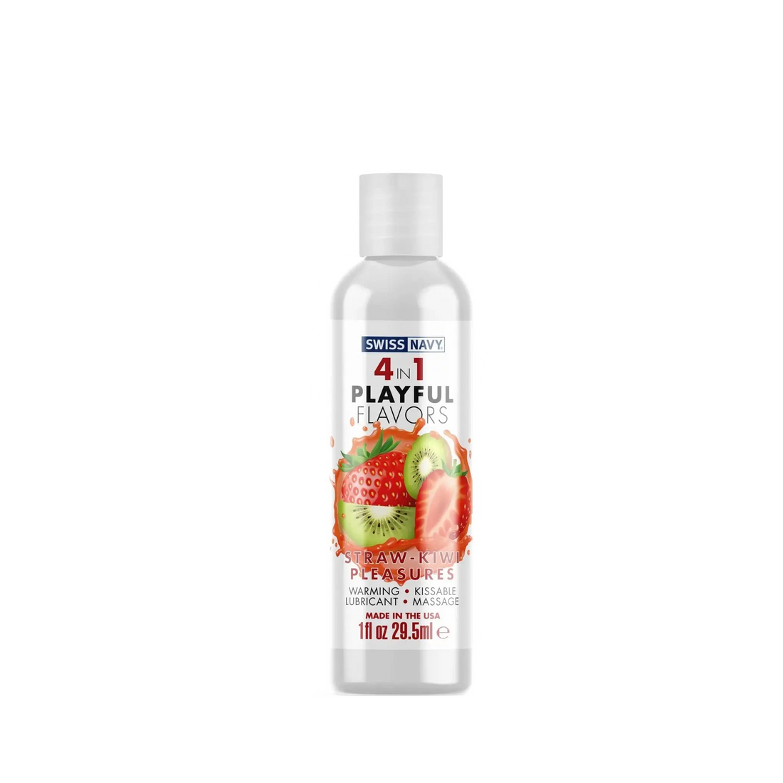 SWISS NAVY 4 IN 1 PLAYFUL FLAVORS STRAWBERRY KIWI PLEASURE 1OZ MD Science