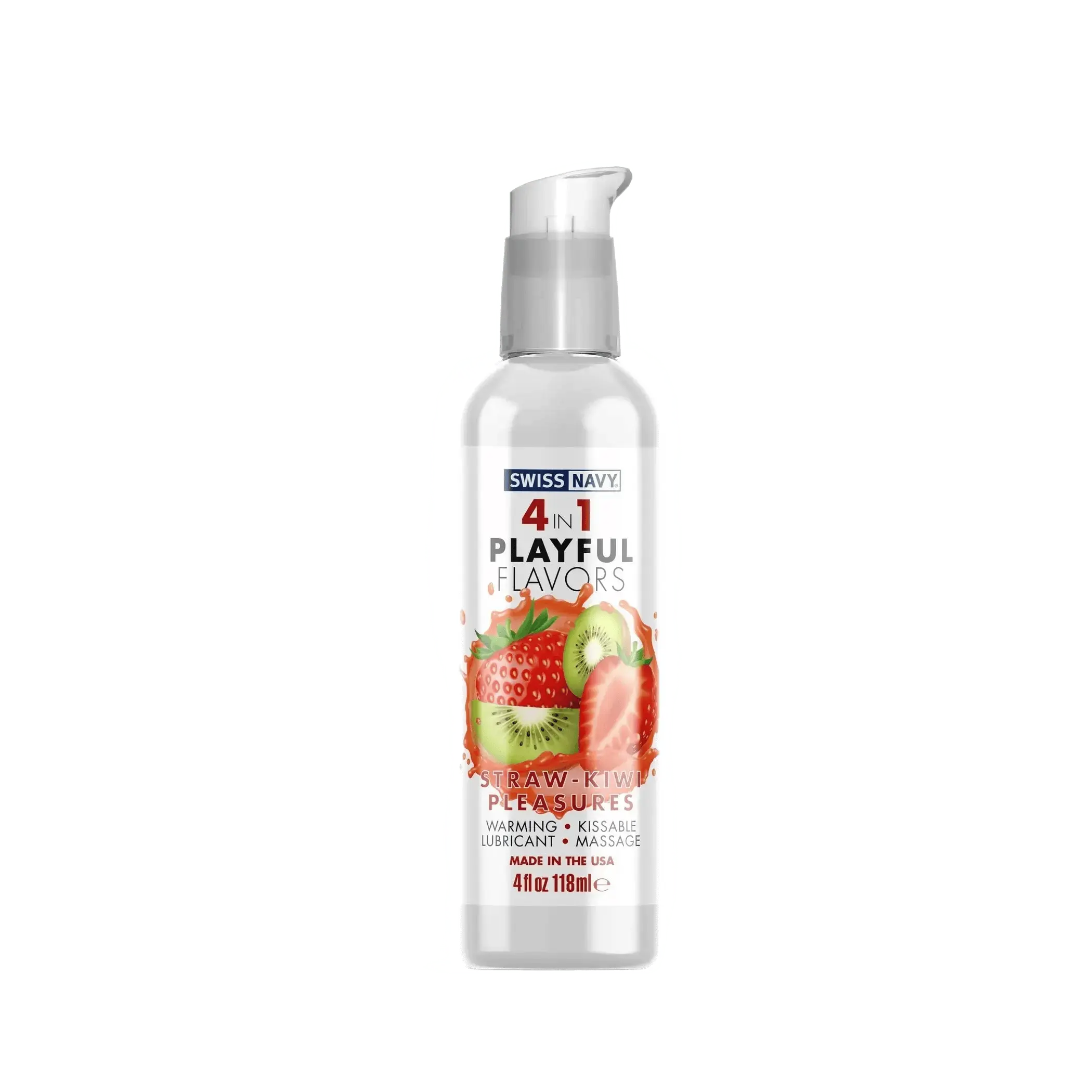 SWISS NAVY 4 IN 1 PLAYFUL FLAVORS STRAWBERRY KIWI PLEASURE 4OZ MD Science
