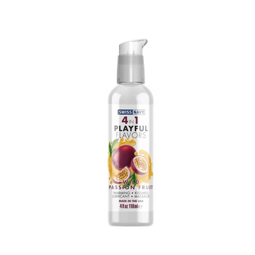 SWISS NAVY 4 IN 1 PLAYFUL FLAVORS WILD PASSION FRUIT 4OZ MD Science