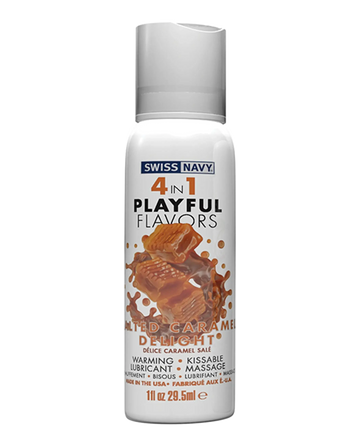 SWISS NAVY 4 IN 1 SALTED CARAMEL 1 OZ MD Science