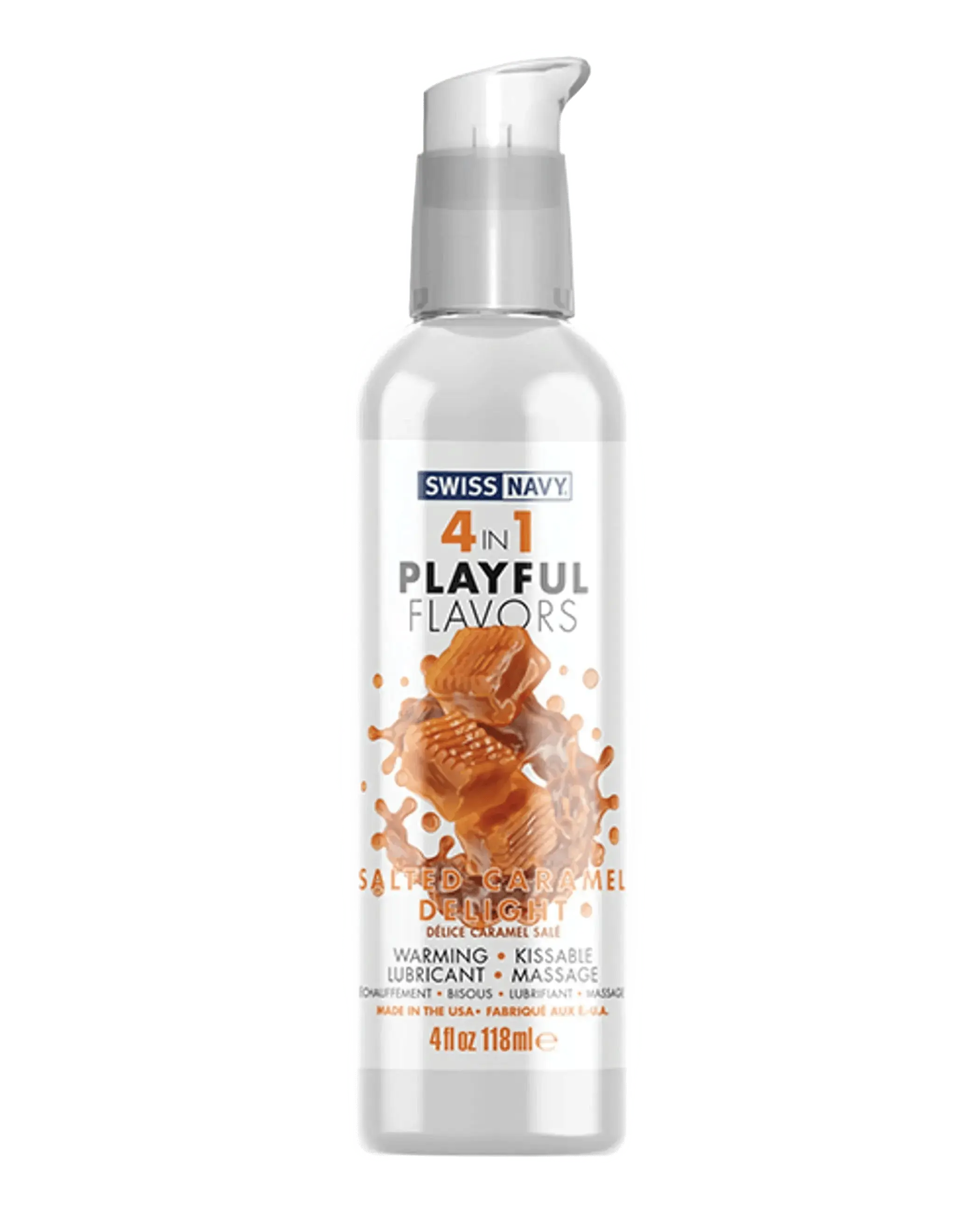 SWISS NAVY 4 IN 1 SALTED CARAMEL 4 OZ MD Science