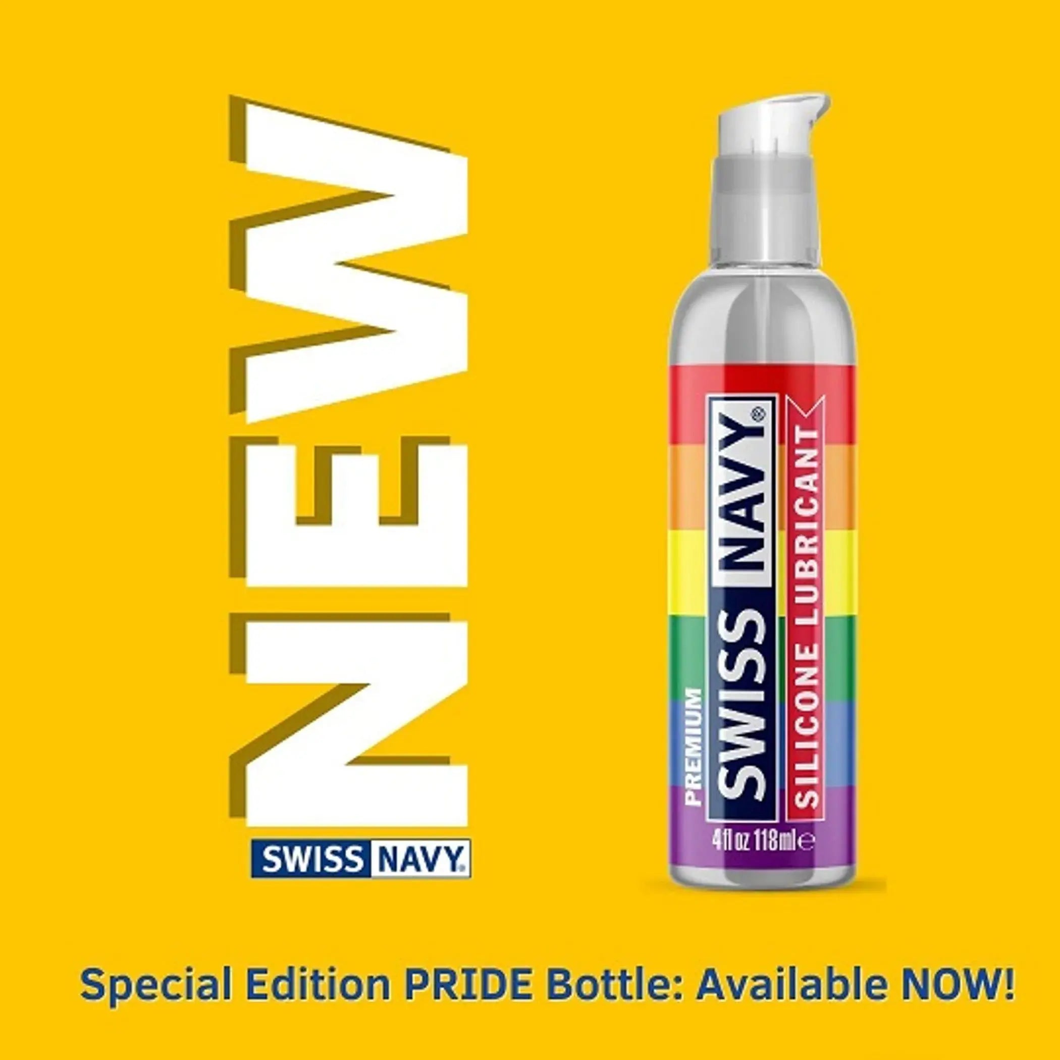 Swiss Navy Pride Silicone Lubricant 4oz MD Science