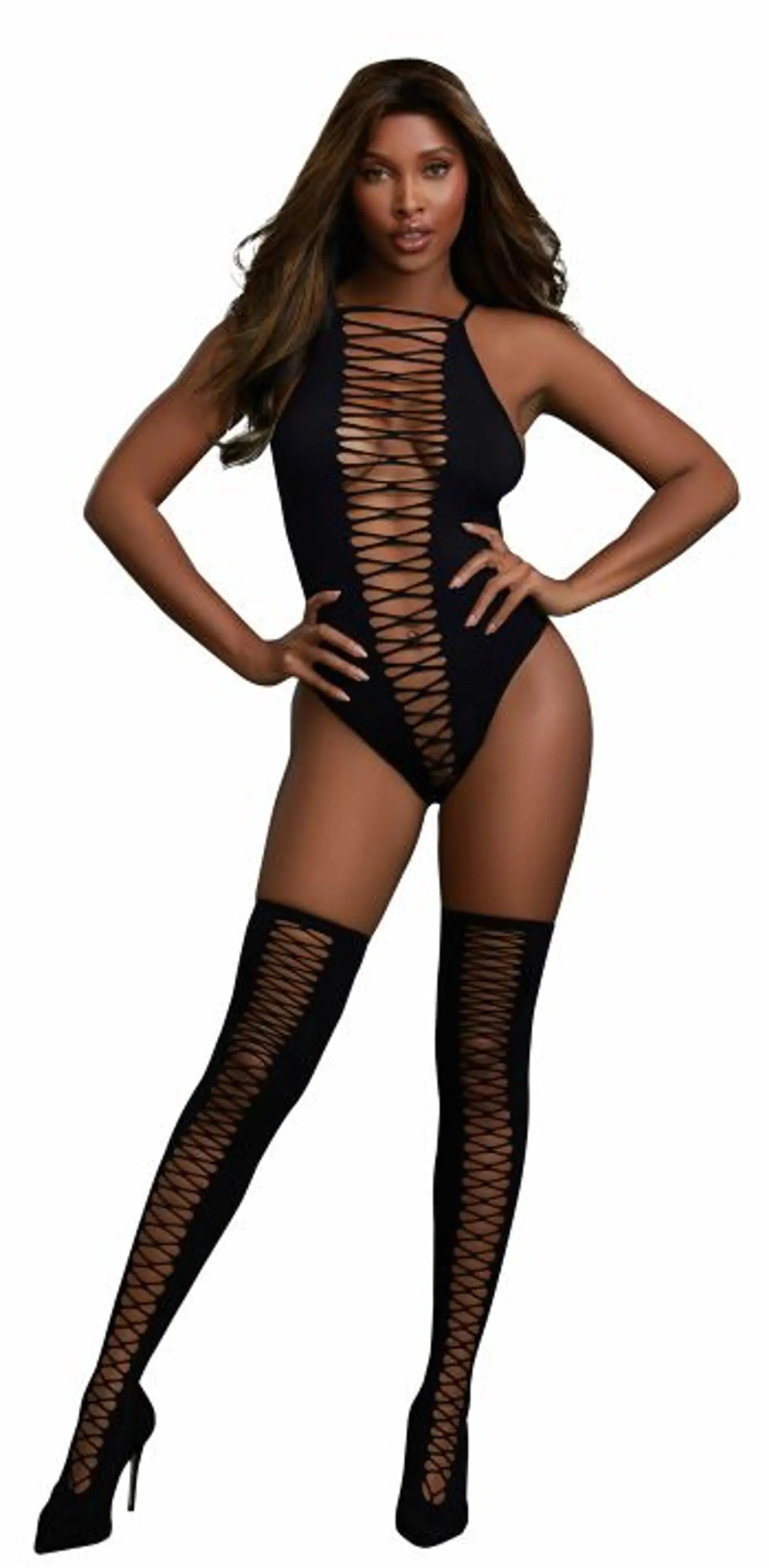 TEDDY & STOCKINGS DMD O/S Dream Girl Lingerie