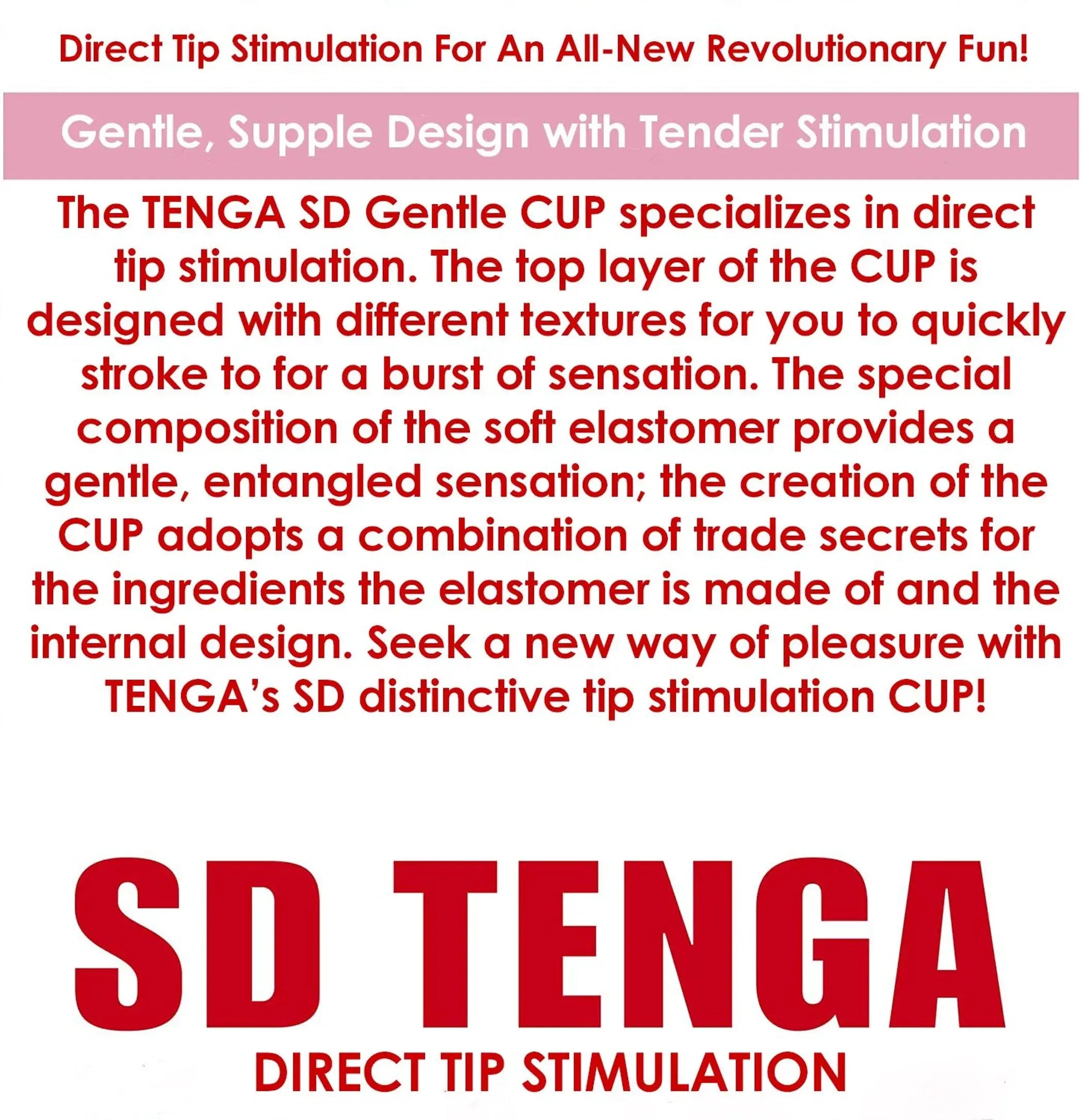TENGA SD ORIGINAL VACUUM CUP GENTLE (NET) TENGA