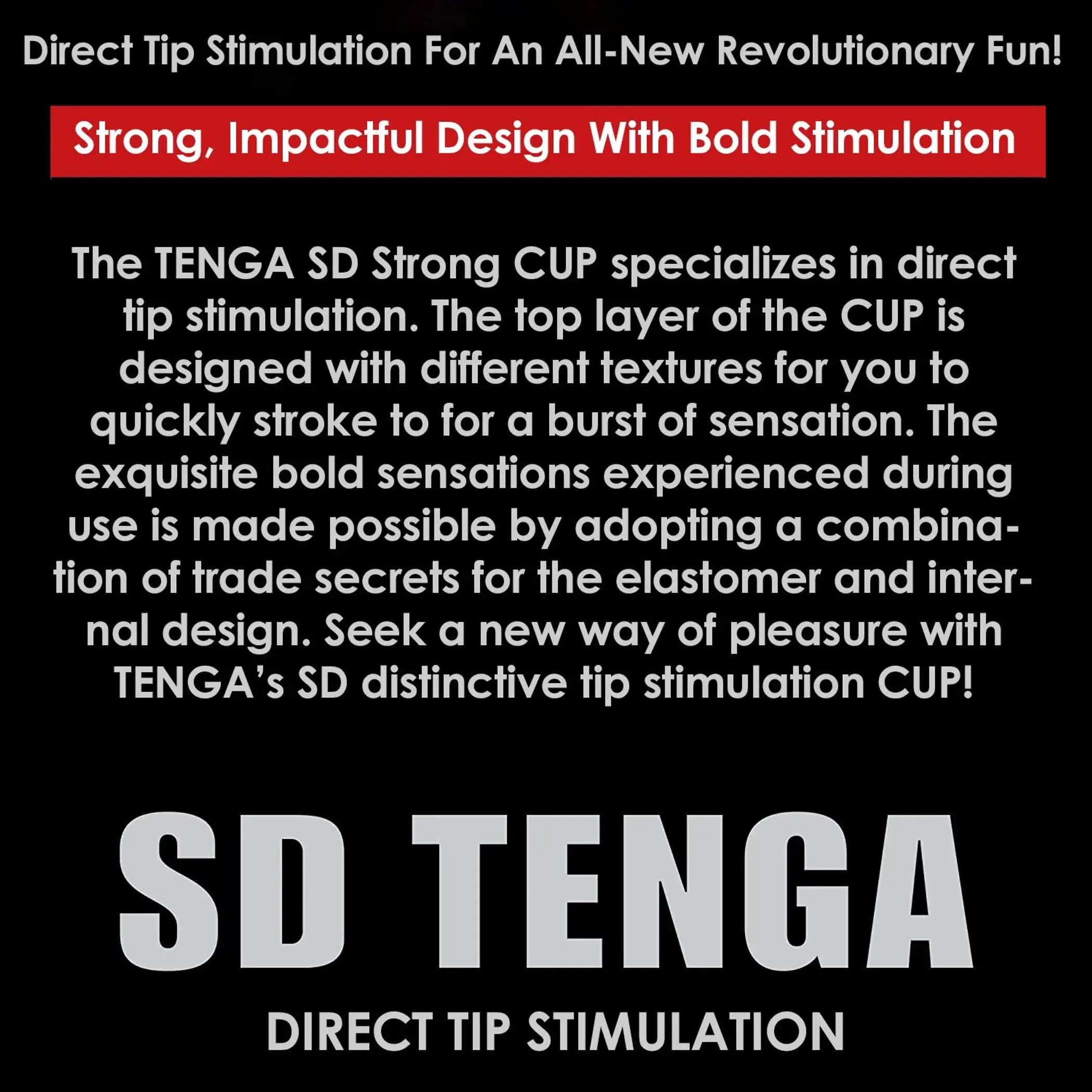 TENGA SD ORIGINAL VACUUM CUP STRONG (NET) TENGA