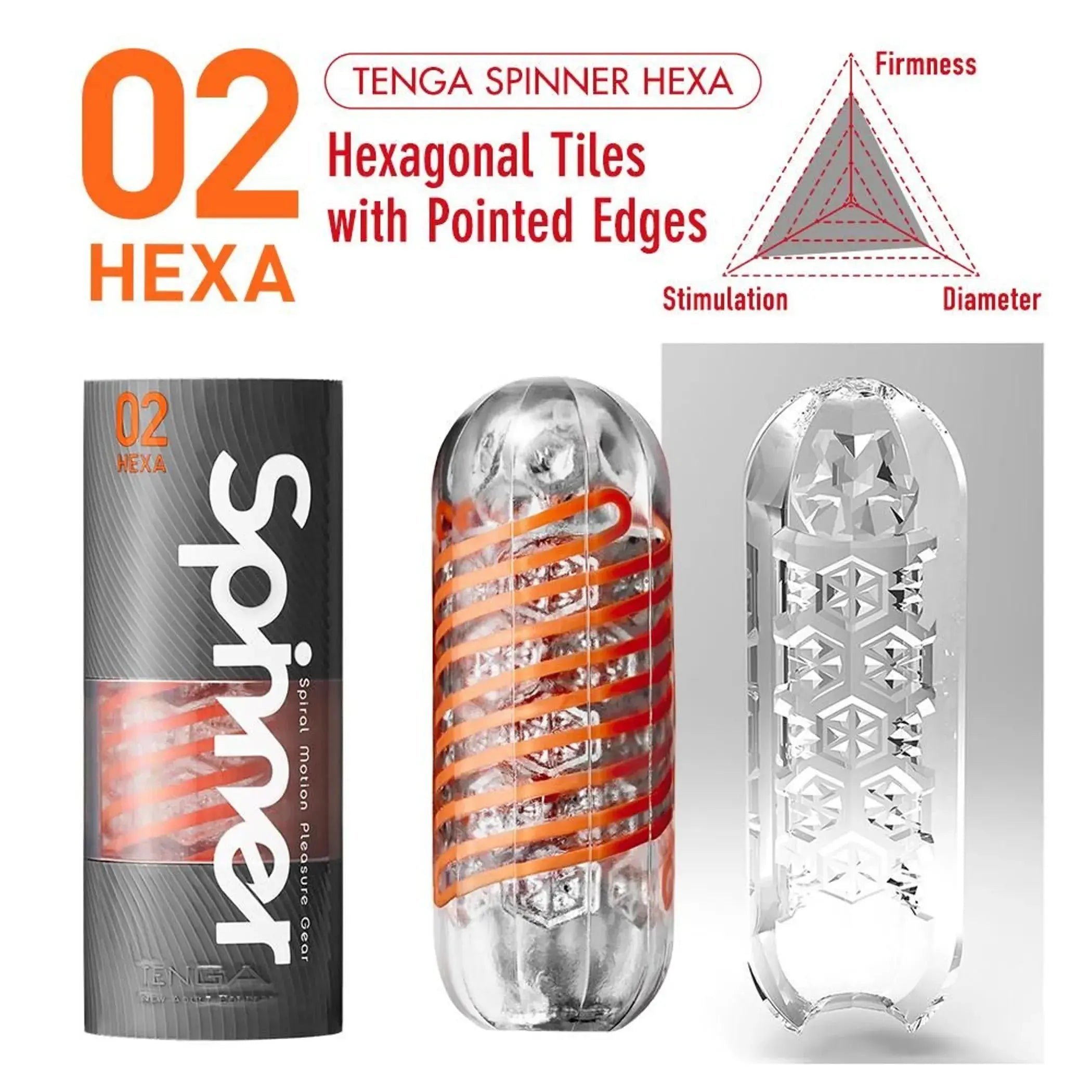 TENGA SPINNER HEXA (NET) TENGA