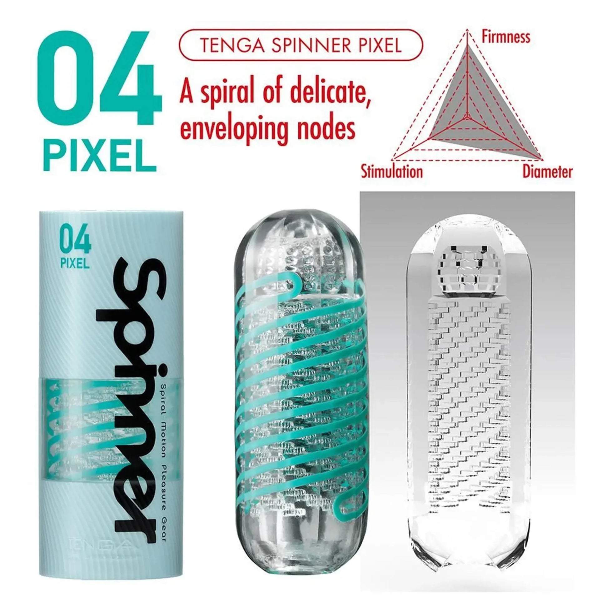 TENGA SPINNER PIXEL (NET) TENGA