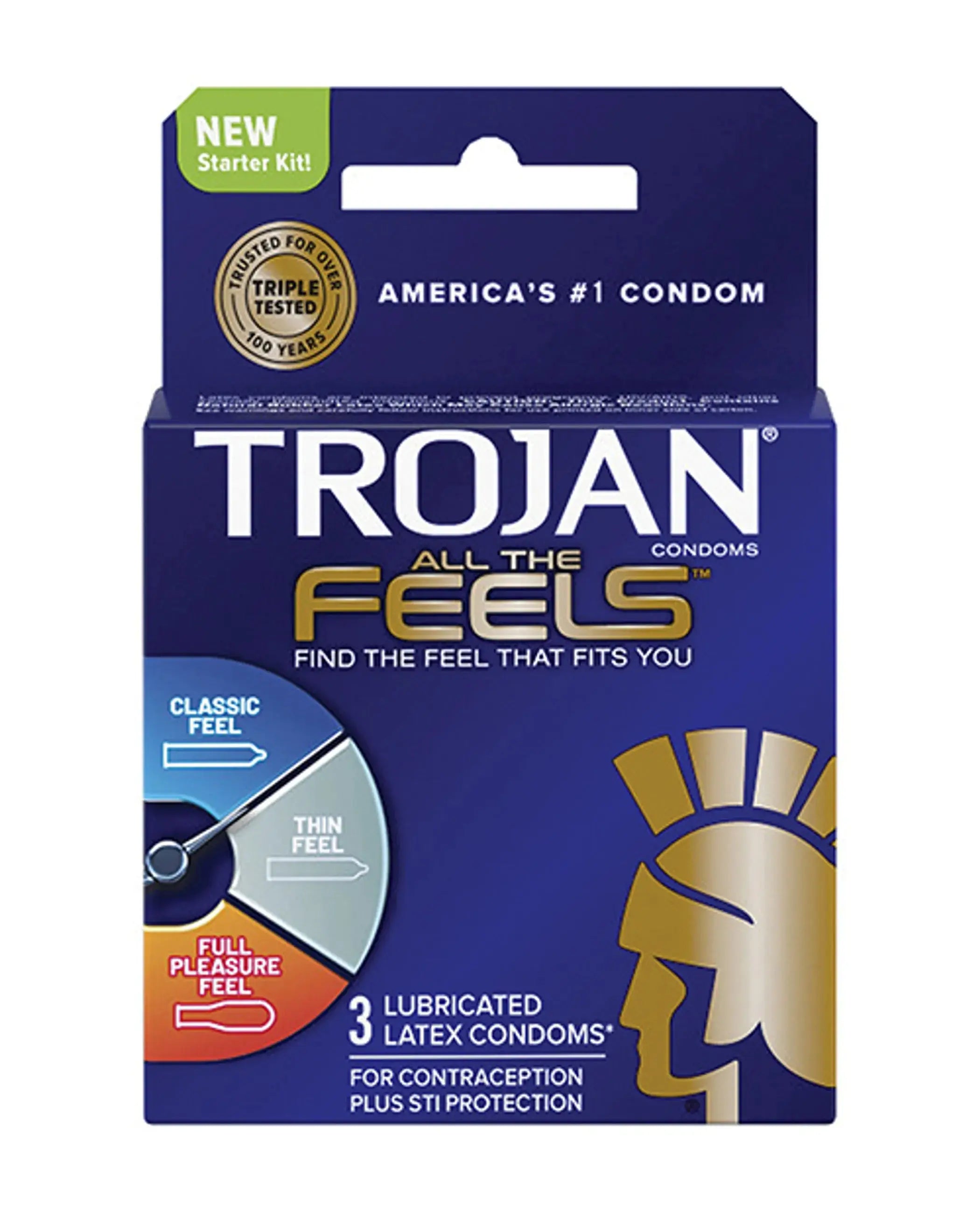 TROJAN ALL THE FEELS 3CT Paradise Products