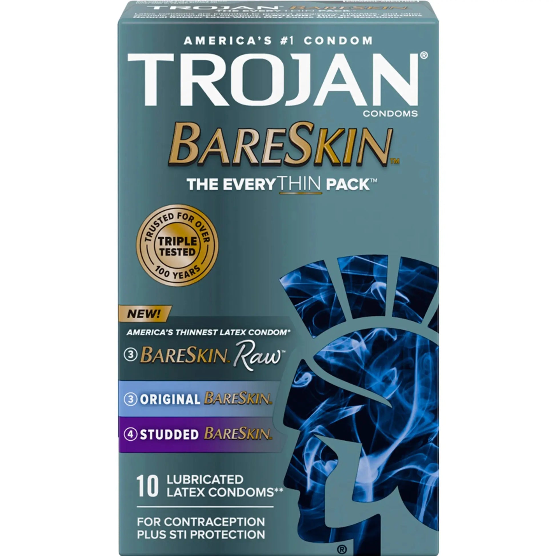 TROJAN BARESKIN EVERYTHIN 10 CT Paradise Products