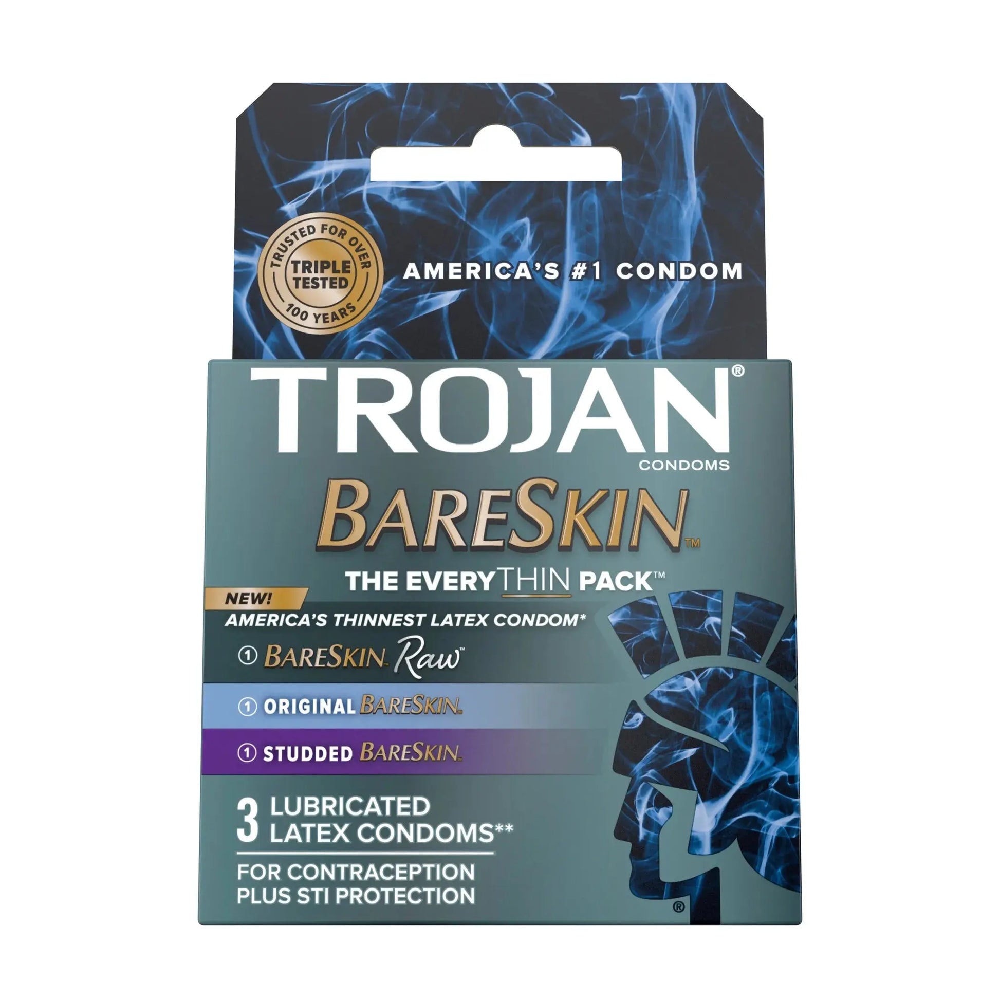 TROJAN BARESKIN EVERYTHIN 3CT Paradise Products